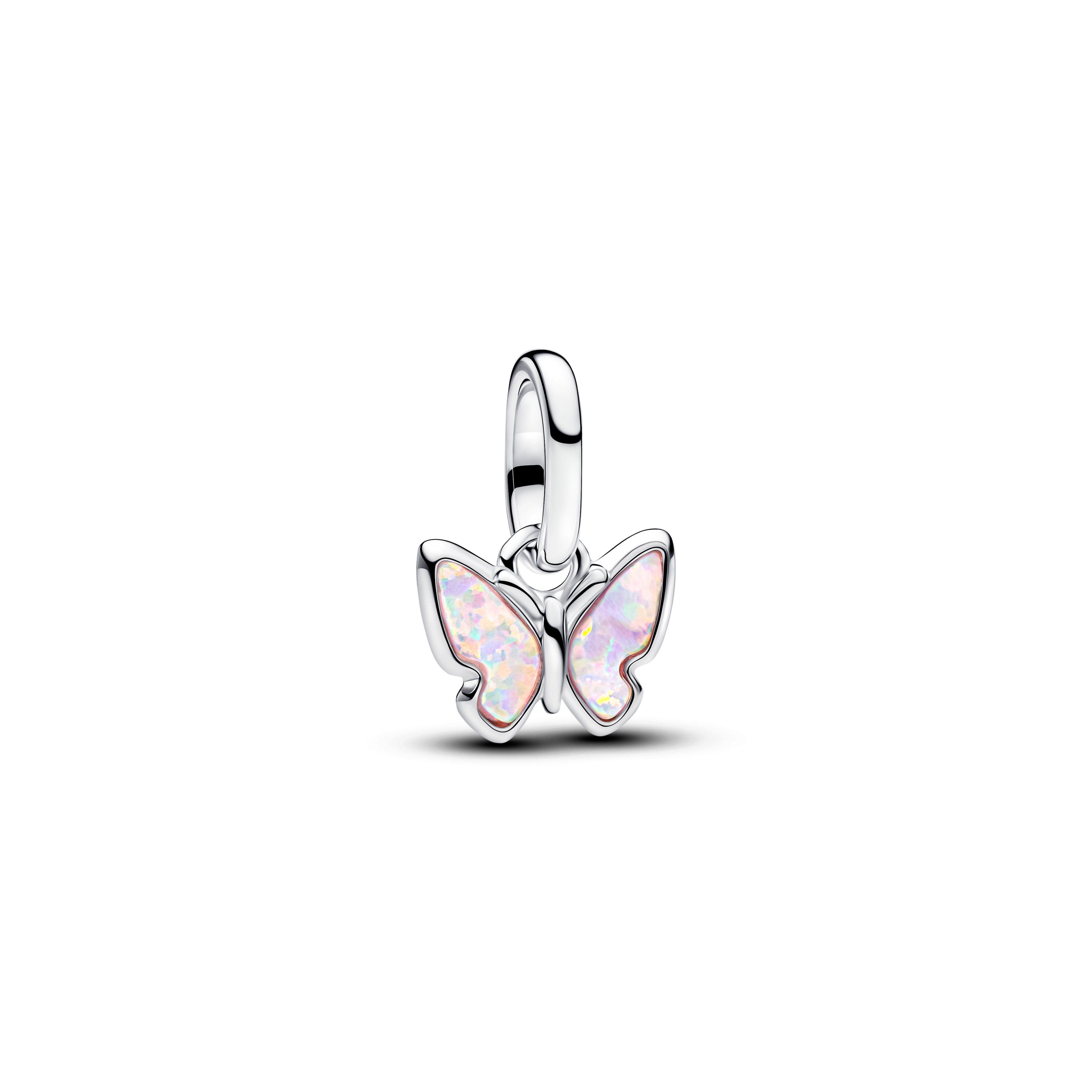 Pandora ME Rosafarbener Schmetterling Mini Charm Anhänger 793825C01