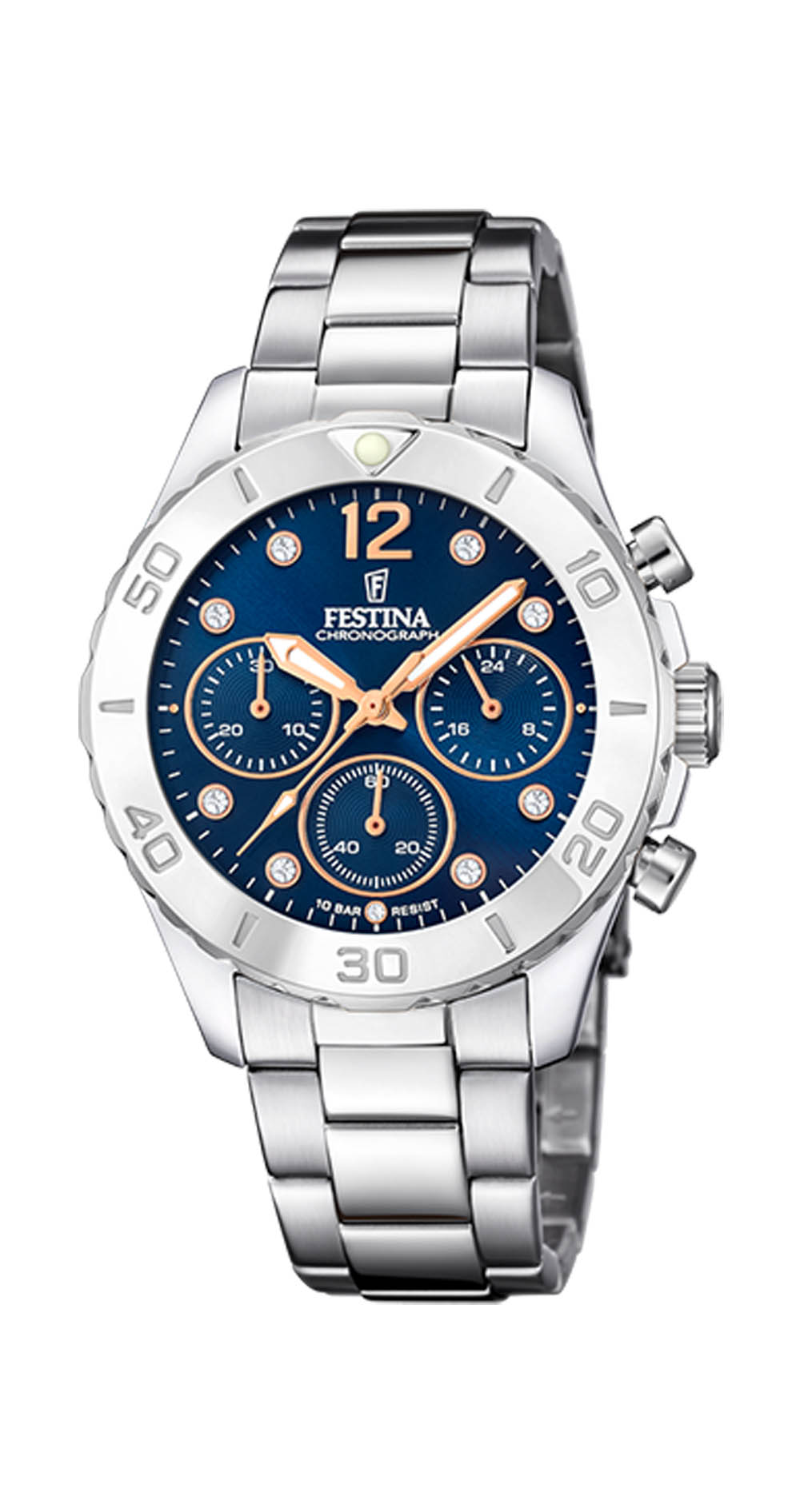 FESTINA DAMEN UHR BOYFRIEND COLLECTION F20603/3 BLAU