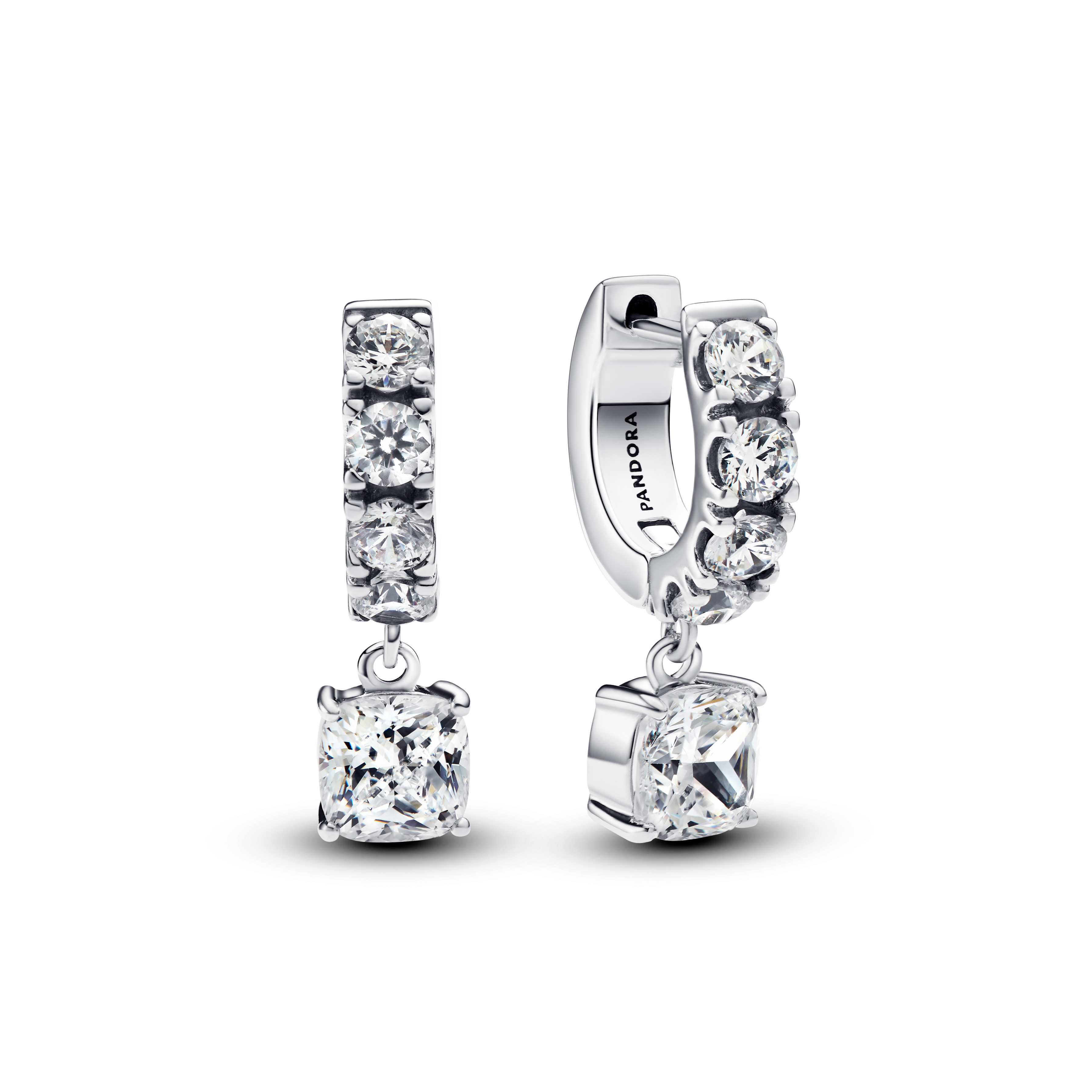 Pandora Timeless Doppelte Pavé-Ohrringe 293547C01