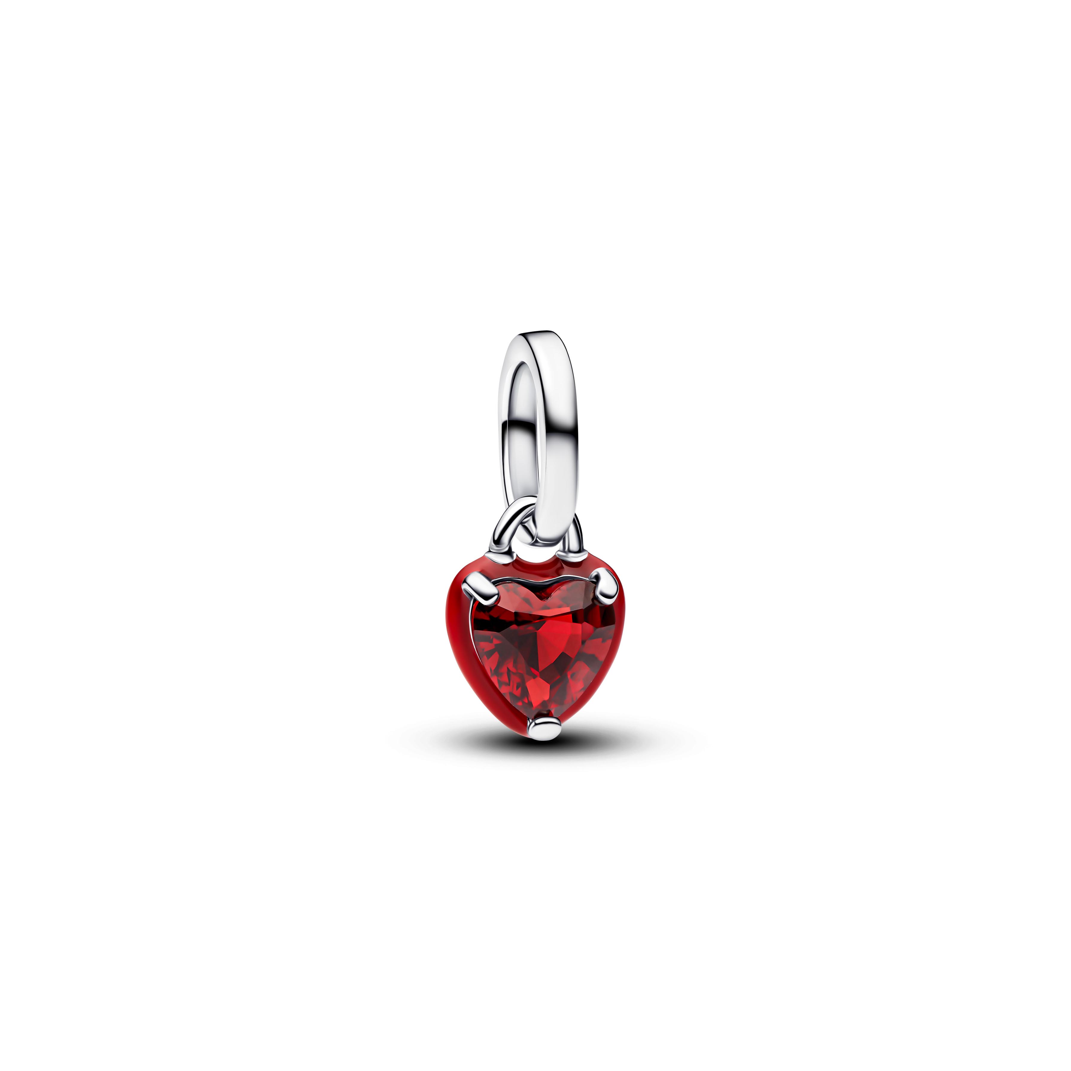 Pandora ME Rotes Chakra Herz Mini Charm Anhänger 793042C05