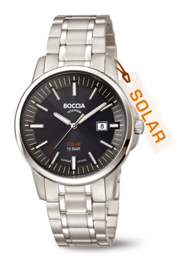 Boccia Titan Herrenuhr Solar 3643-04 Boccia Titan Herrenuhr Solar 3643-04