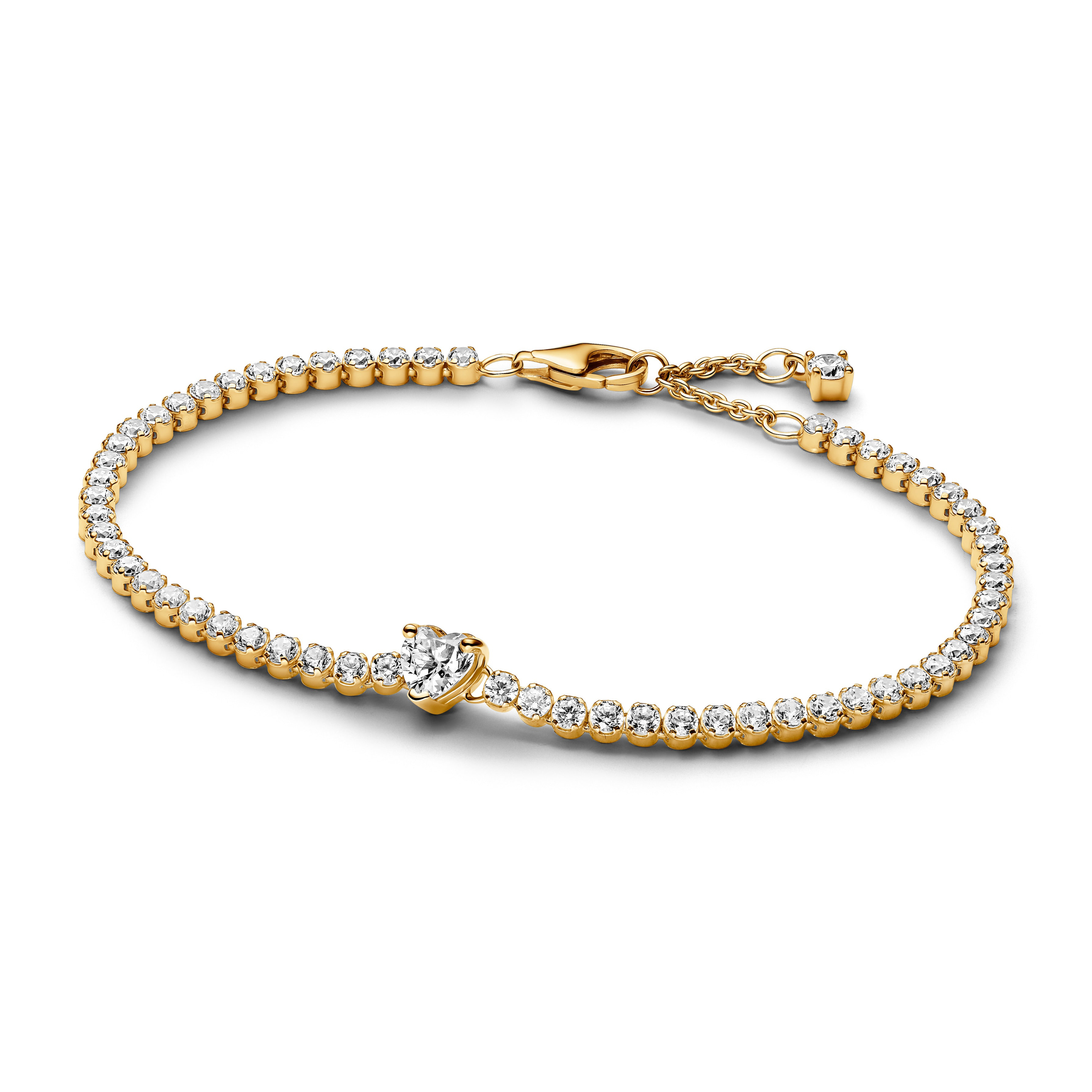 Pandora Timeless Funkelndes Herz Tennisarmband 560041C01-18 Pandora Timeless Funkelndes Herz Tennisarmband 560041C01-18