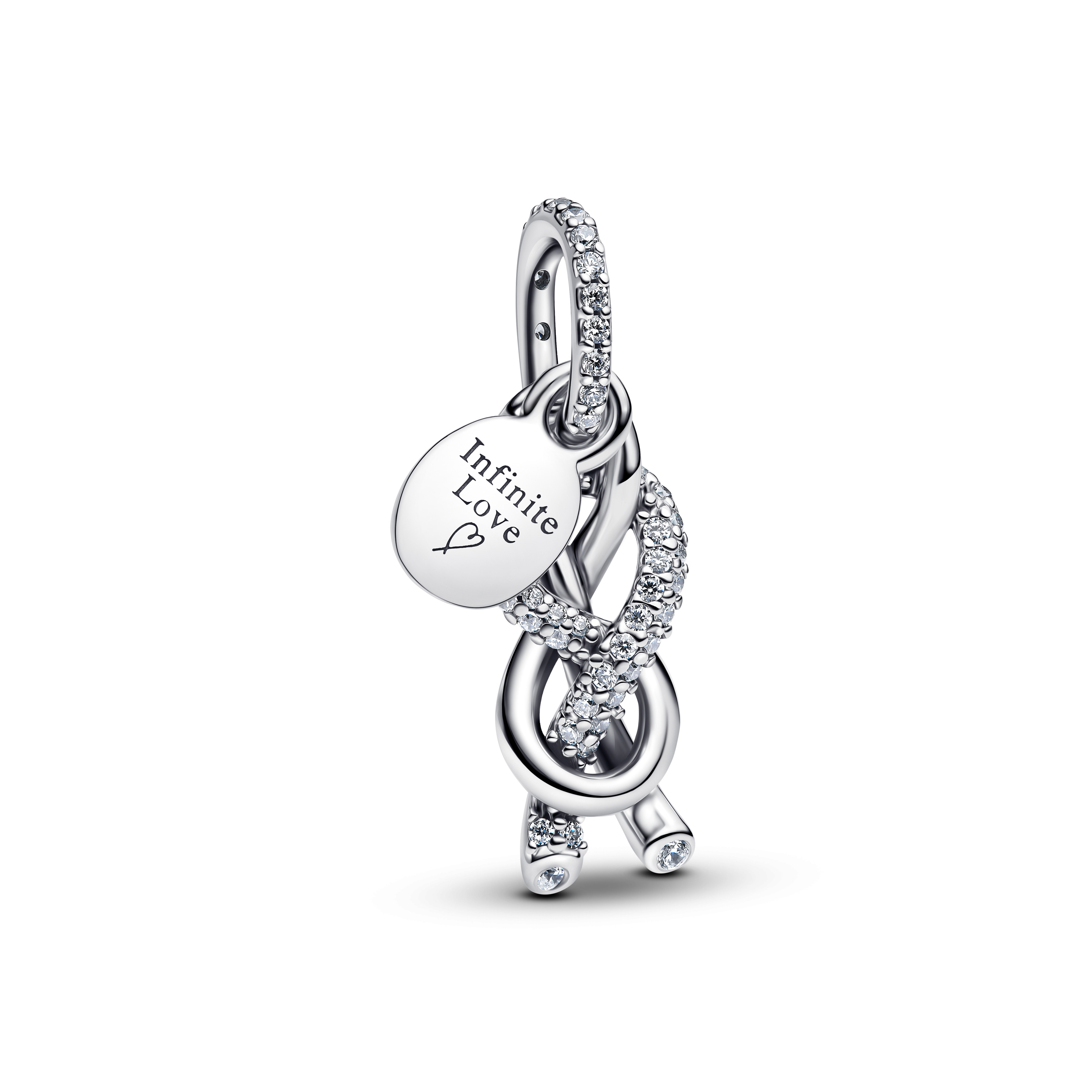 Pandora Moments Pavé-Unendlichkeitsknoten Charm-Anhänger 793780C01 Pandora Moments Pavé-Unendlichkeitsknoten Charm-Anhänger 793780C01