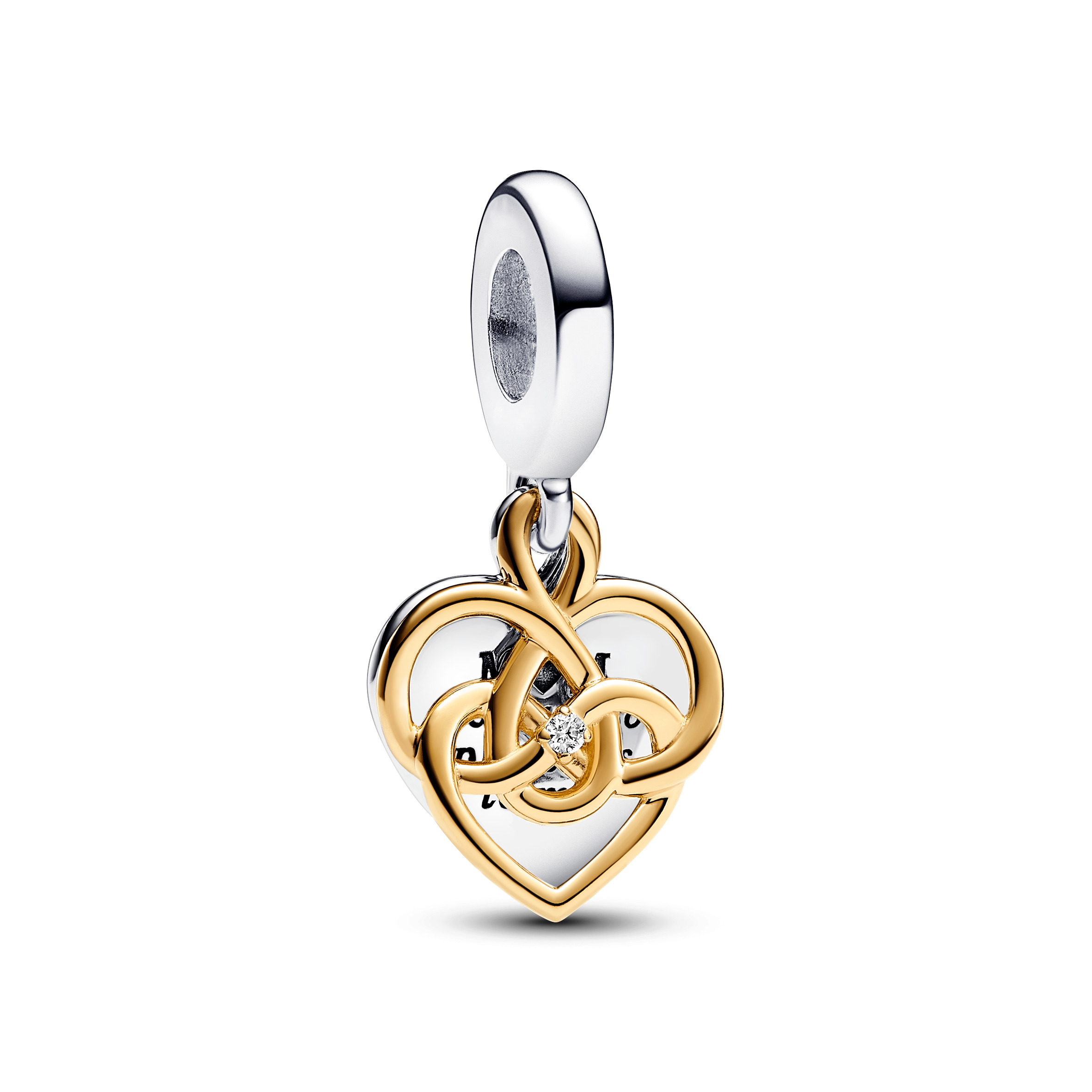 Pandora Moments Charm-Anhänger Gravierbares Herz 763237C01 Pandora Moments Charm-Anhänger Gravierbares Herz 763237C01