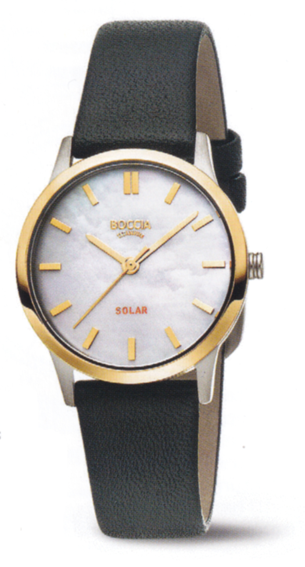 Boccia Titan Damen Solar Uhr 3363-02