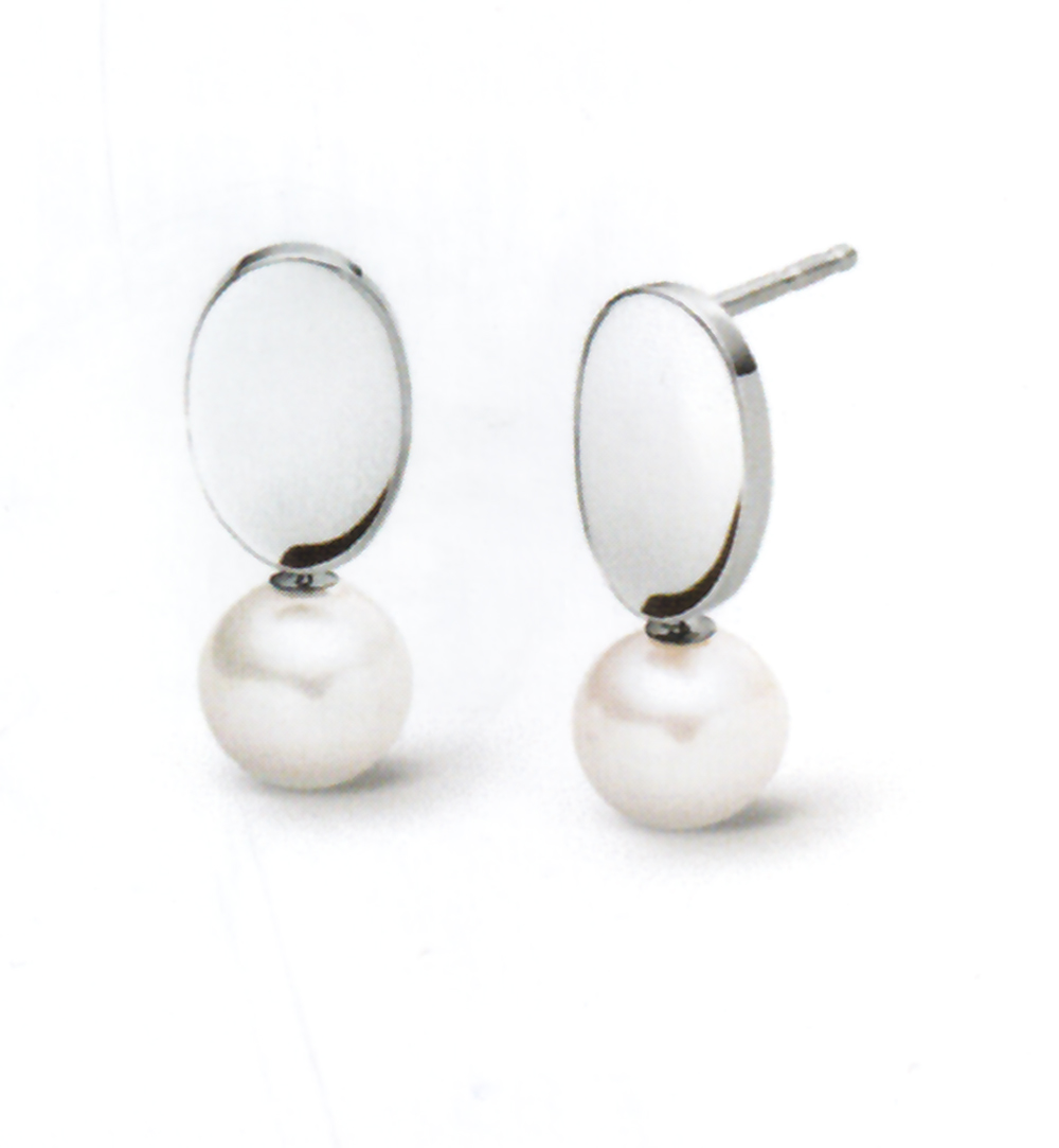 Boccia Titanium Perlohrstecker 05104-01