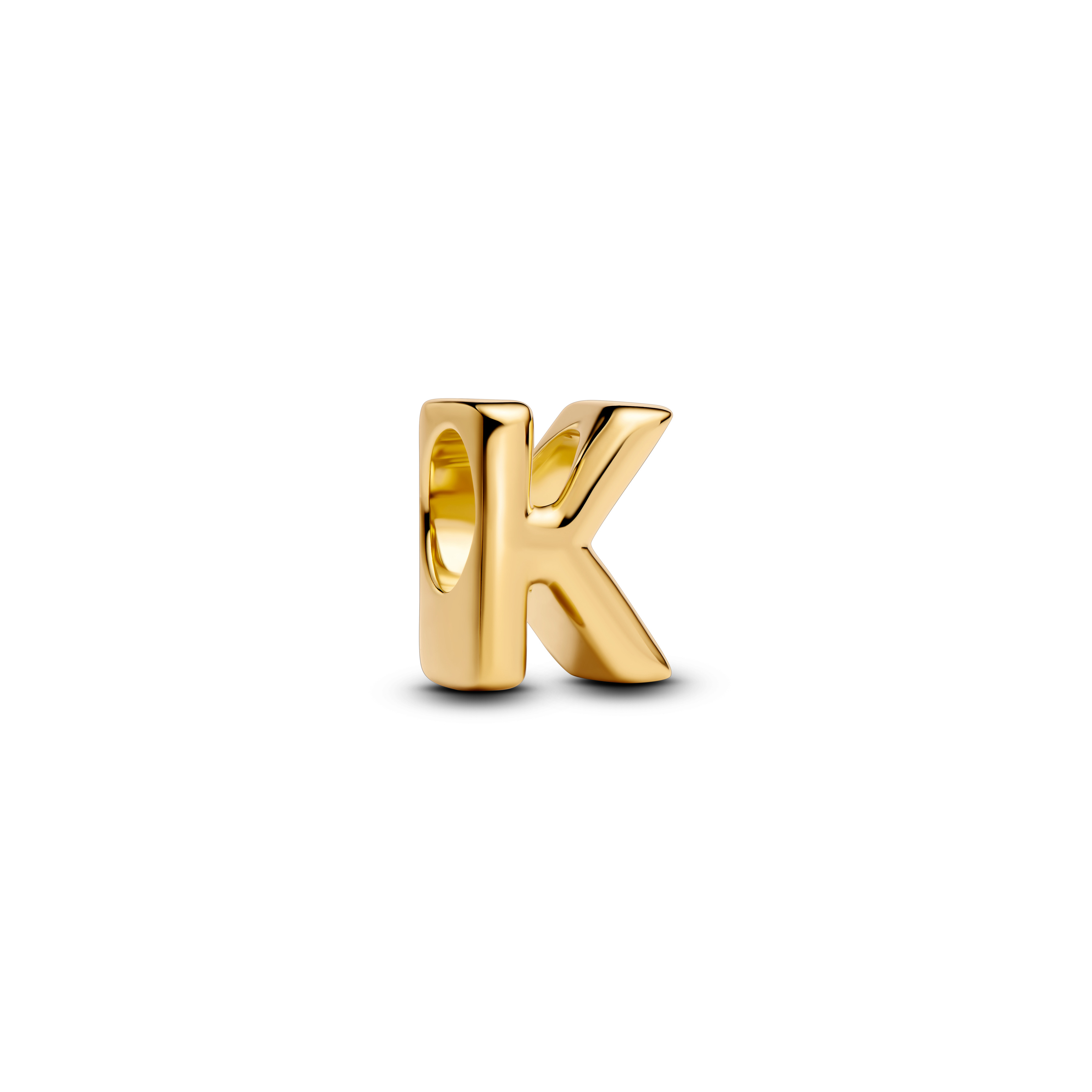 Pandora Moments Buchstabe K Alphabet-Charm 763957C00