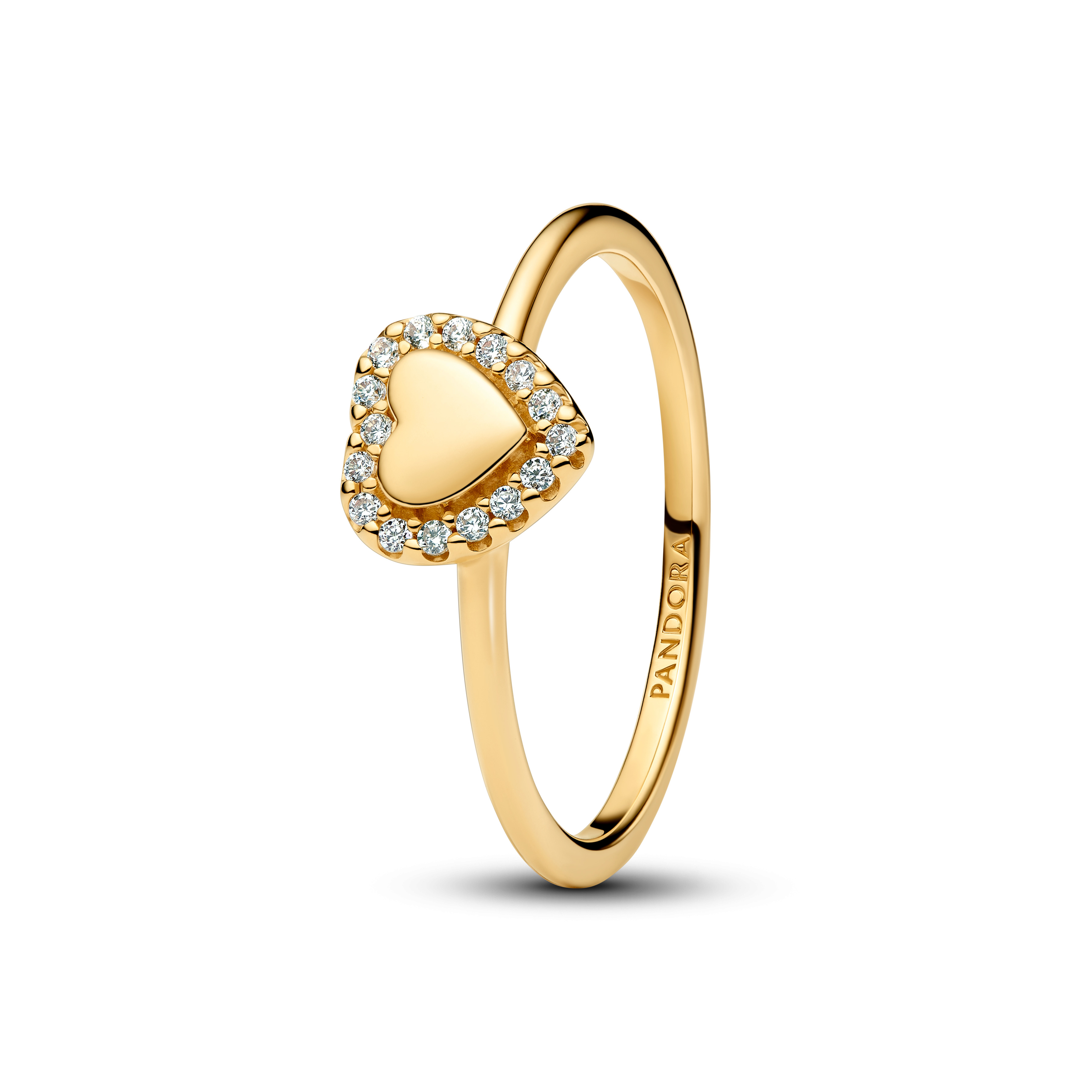 Pandora Timeless Gravierbarer Herz-Ring 163801C01-54 Pandora Timeless Gravierbarer Herz-Ring 163801C01-54