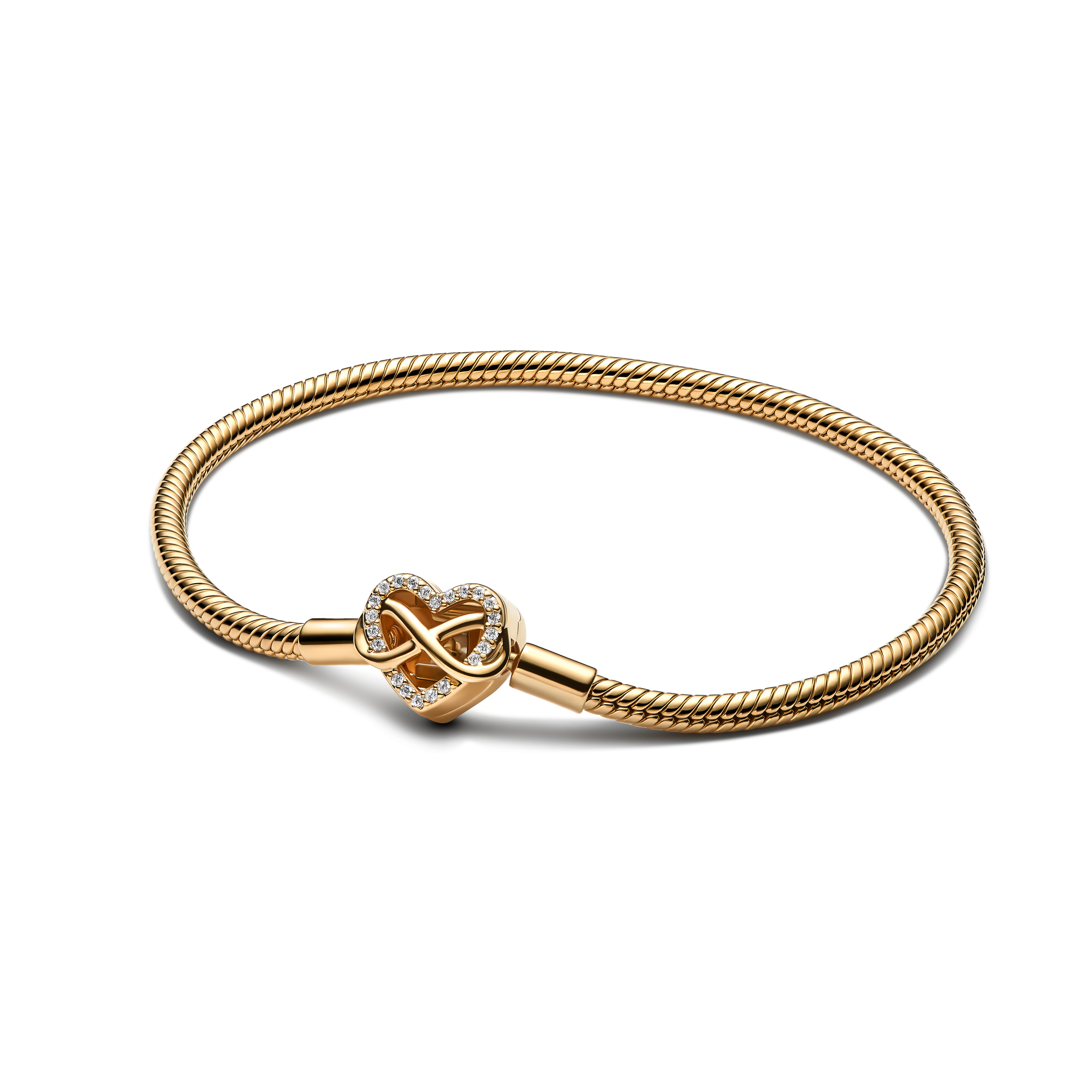 Pandora Moments Armband mit Unendlichkeits Herzverschluss 563758C01-20 Pandora Moments Armband mit Unendlichkeits Herzverschluss 563758C01-20