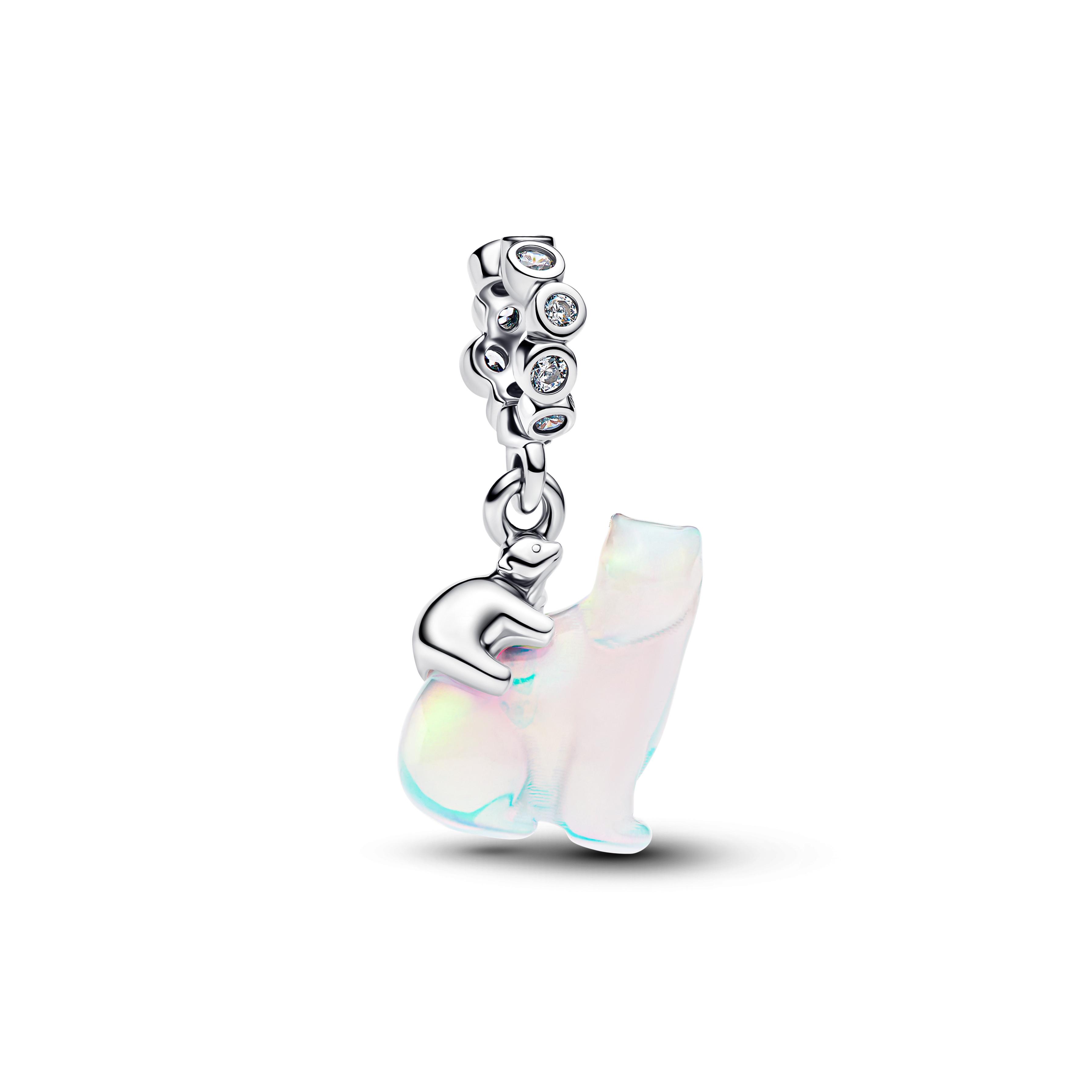 Pandora Moments Eisbärenmutter und Junges Charm-Anhänger 794243C01 Pandora Moments Eisbärenmutter und Junges Charm-Anhänger 794243C01