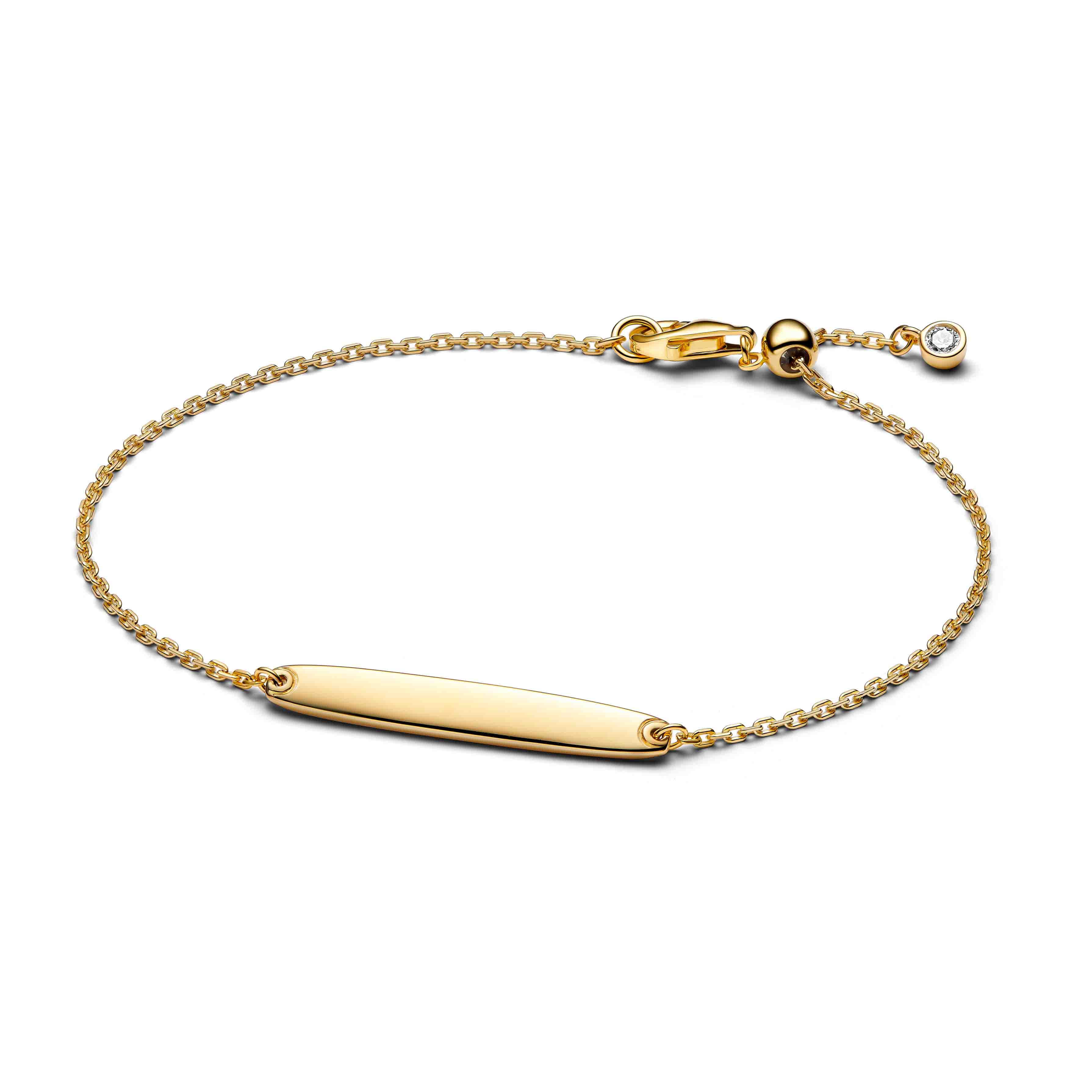 Pandora Moments Gravierbares Stab Kettenarmband 564010C01-18 Pandora Moments Gravierbares Stab Kettenarmband 564010C01-18
