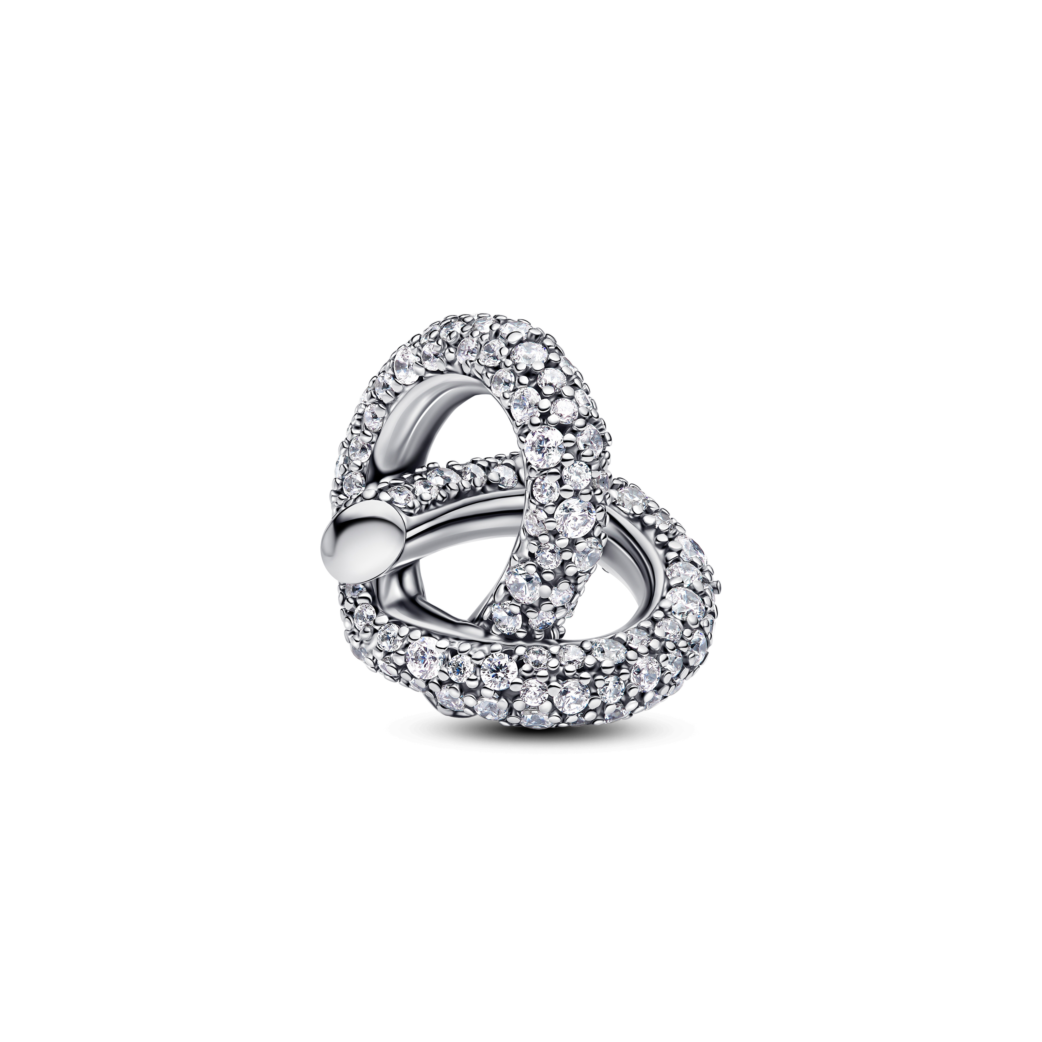 Pandora Moments Pavé Unendlichkeitsknoten Herz Charm 793771C01 Pandora Moments Pavé Unendlichkeitsknoten Herz Charm 793771C01