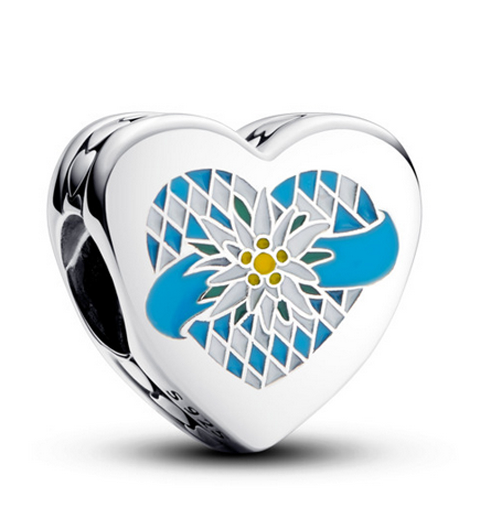 Pandora Moments Ich liebe Bayern Herz Charm 792015C00_E079