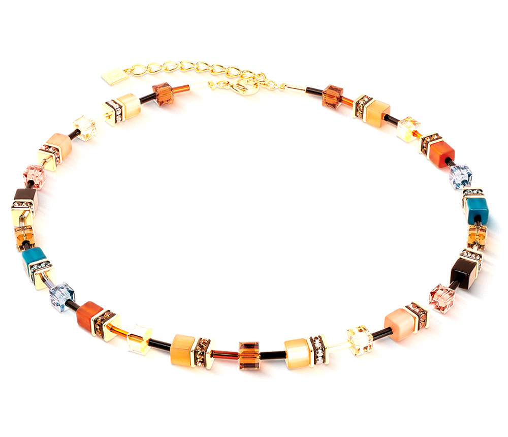 COEUR DE LION GeoCUBE® Iconic Halskette Earth Mirage 2838101131