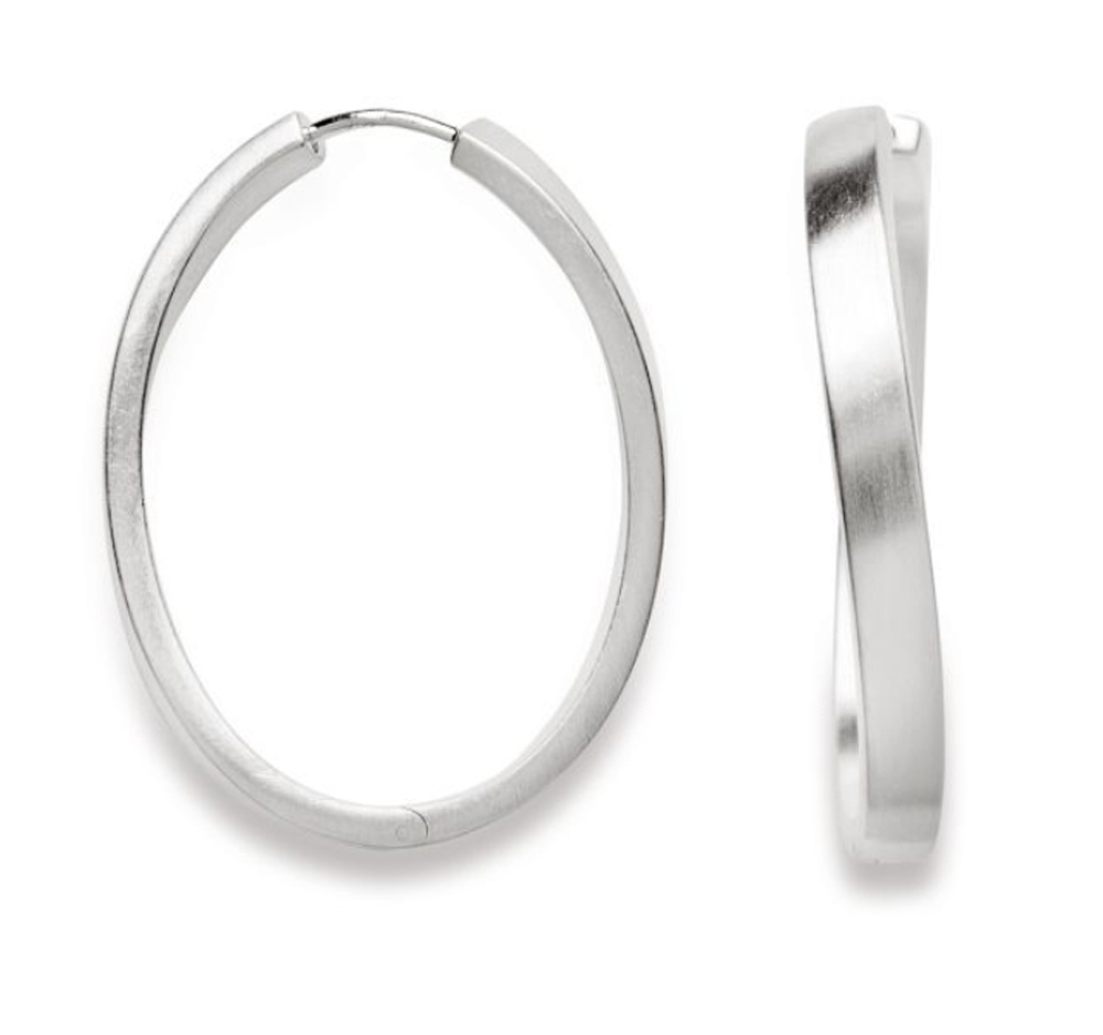 Bastian Inverun Creolen Silber 20811 Bastian Inverun Creolen Silber 20811