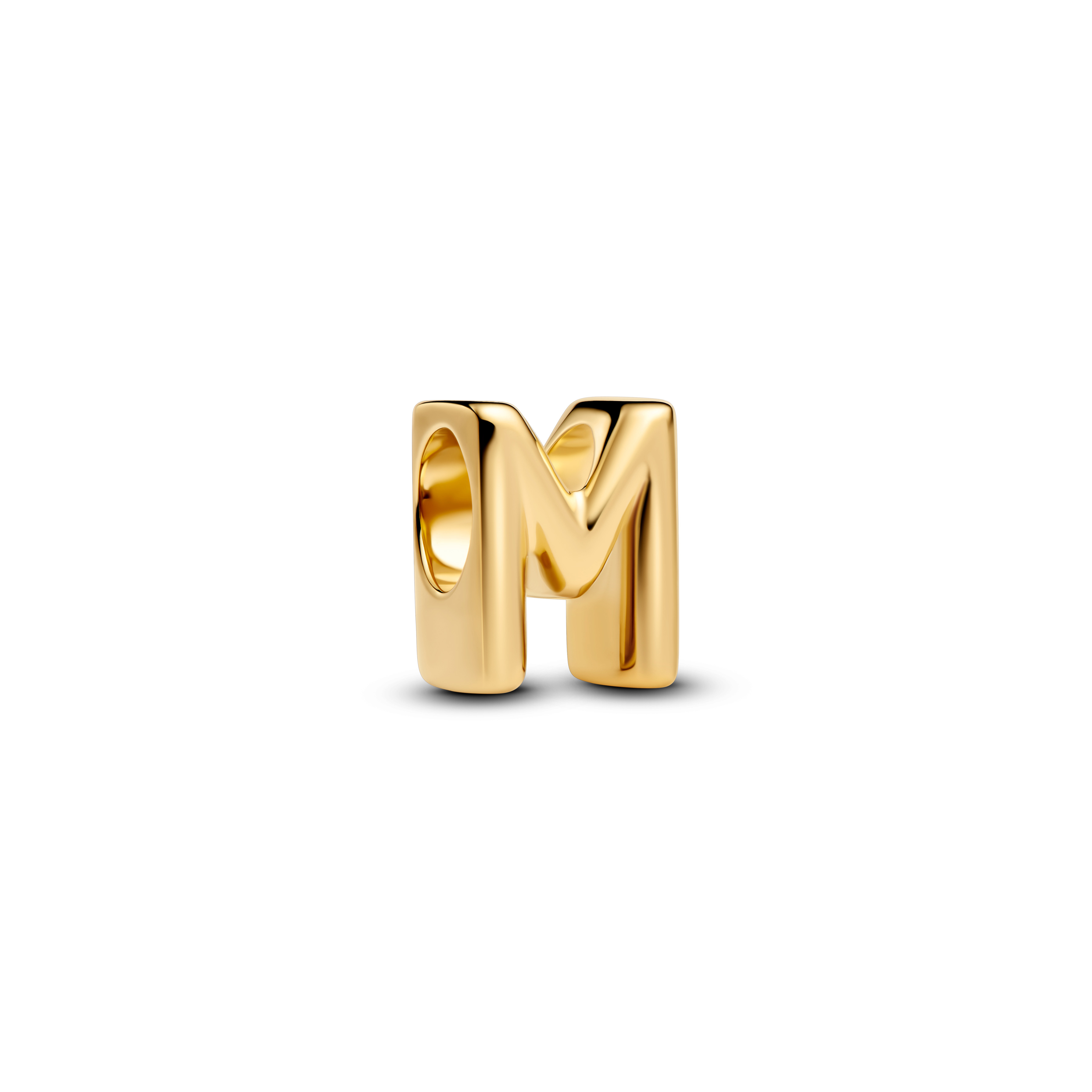 Pandora Moments Buchstabe M Alphabet-Charm 763959C00
