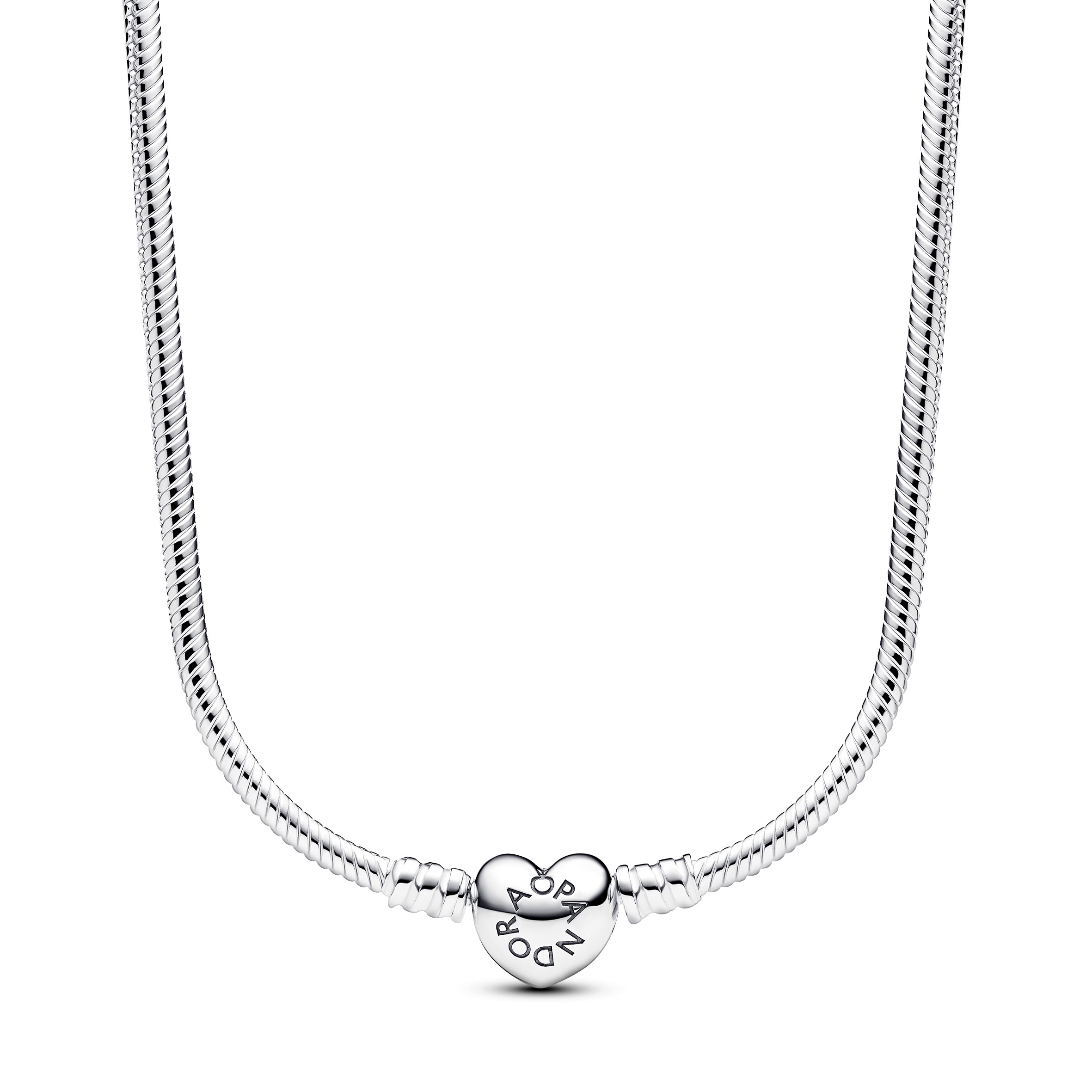 Pandora Moments Halskette mit Herzverschluss 393091C00-45 Pandora Moments Halskette mit Herzverschluss 393091C00-45