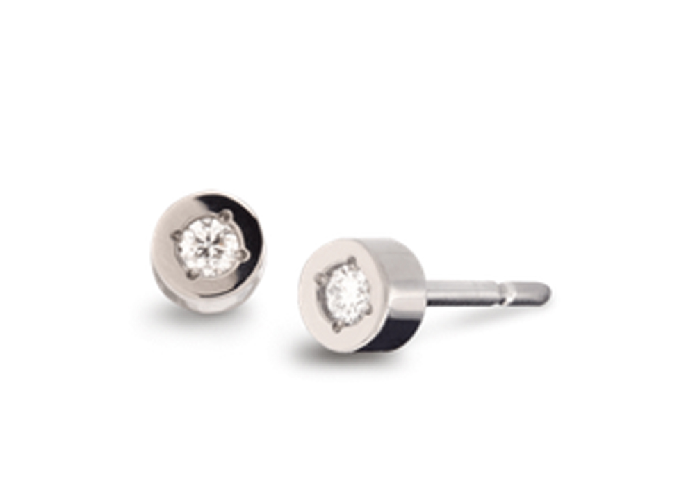 Boccia Titan Brillantohrstecker 05083-03 Boccia Titan Brillantohrstecker 05083-03