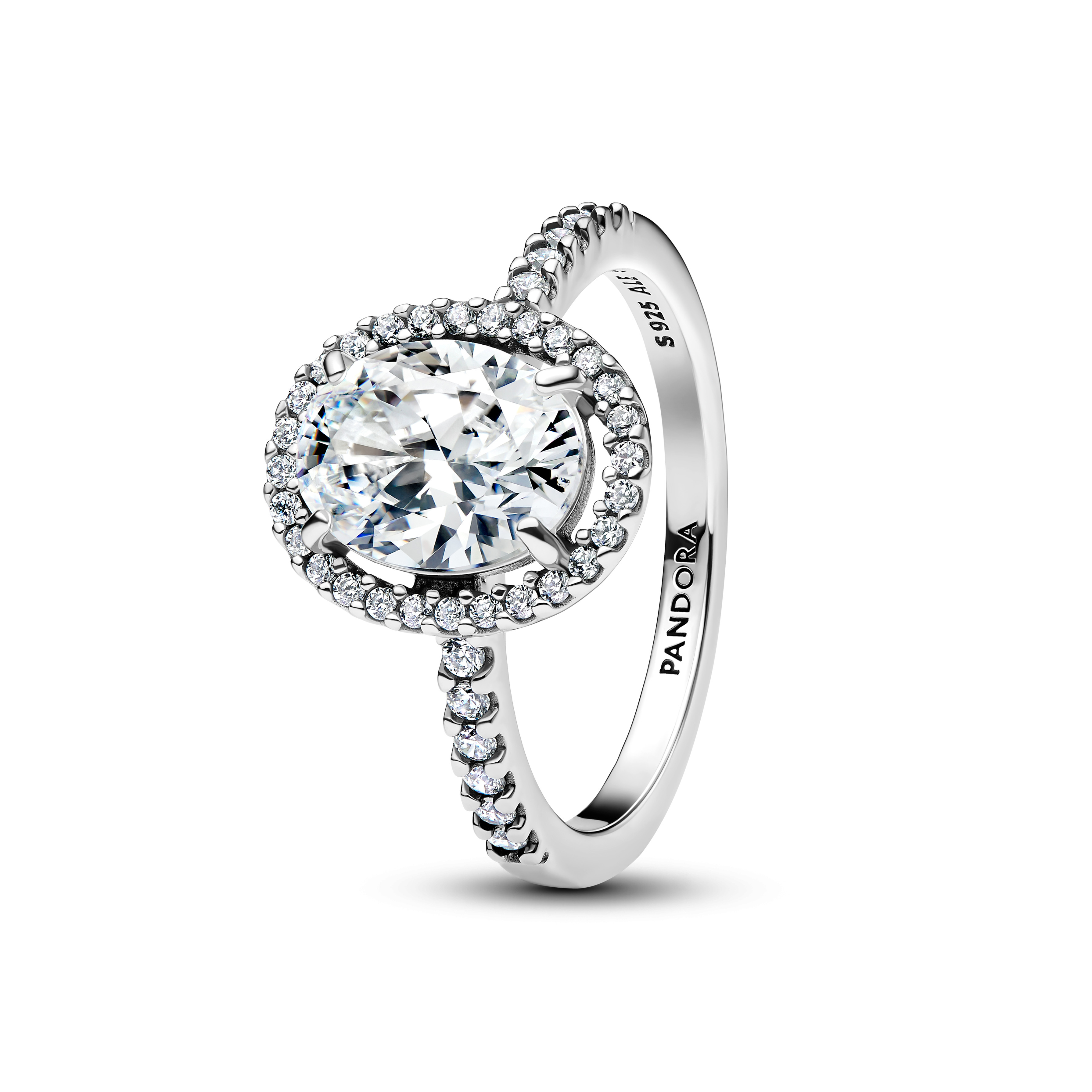 Pandora Timeless Ovaler funkelnder Statement Ring 193777C01-54 Pandora Timeless Ovaler funkelnder Statement Ring 193777C01-54