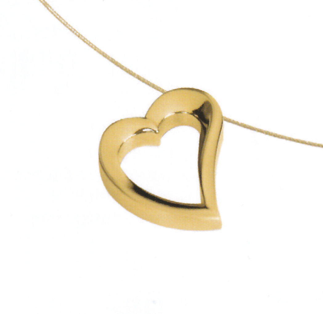 Boccia Titanium Herz-Anhänger  - ohne Kette - 0750-05