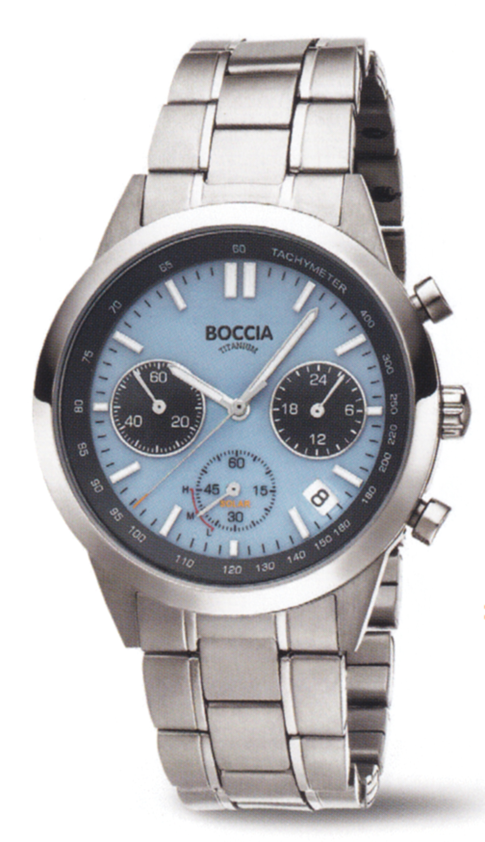 Boccia Titan Herren Solar Uhr 3737-01 Boccia Titan Herren Solar Uhr 3737-01