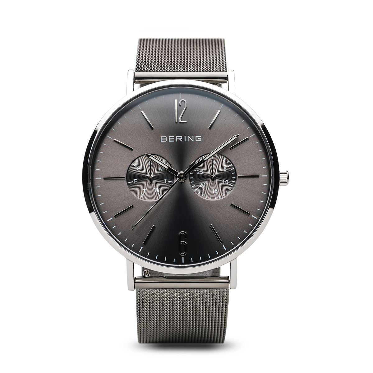 Bering Herrenuhr Classic | silber glänzend | 14240-308 Bering Herrenuhr Classic | silber glänzend | 14240-308