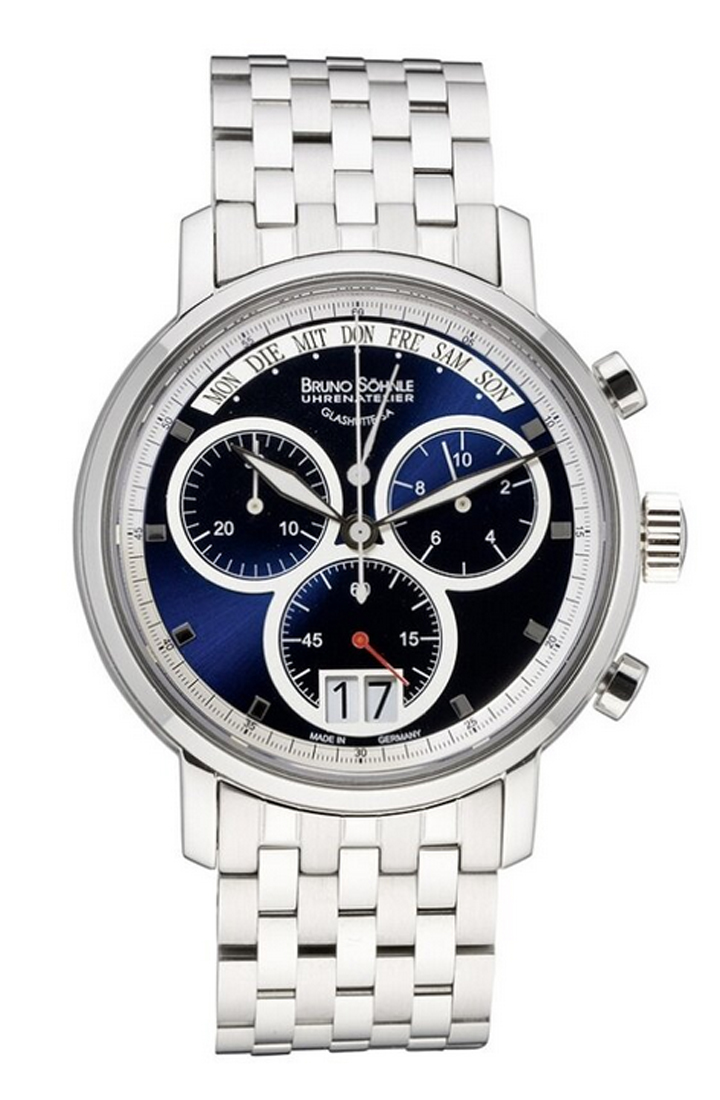 Bruno Söhnle Glashütte Herrenchrono Marcato 17-13143-342