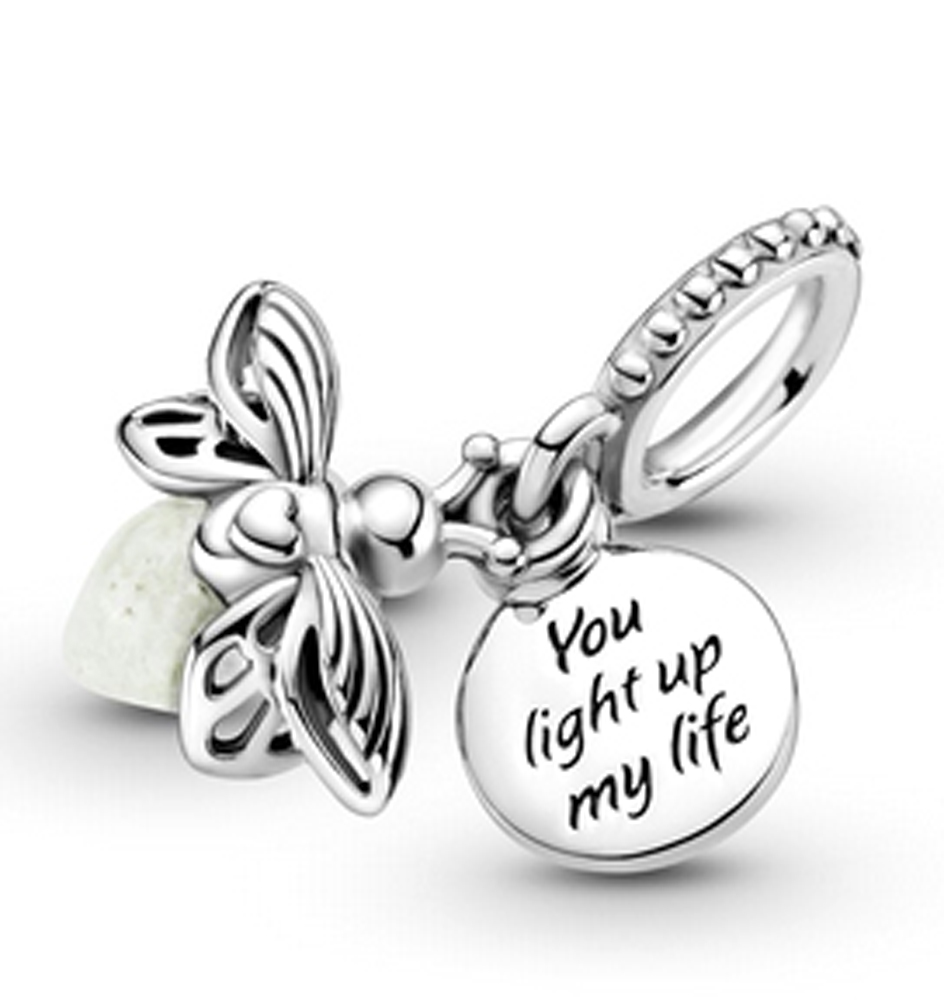 Pandora Glühwürmchen Charm-Anhänger 799352C01 Pandora Glühwürmchen Charm-Anhänger 799352C01