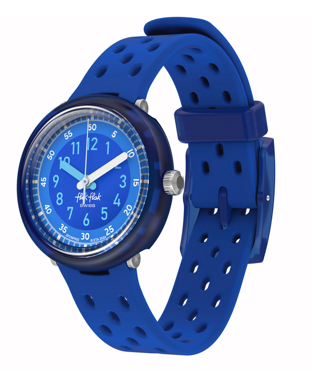 Flik Flak Kinderuhr "FIZZ in Blue" FCNP002 Flik Flak Kinderuhr "FIZZ in Blue" FCNP002