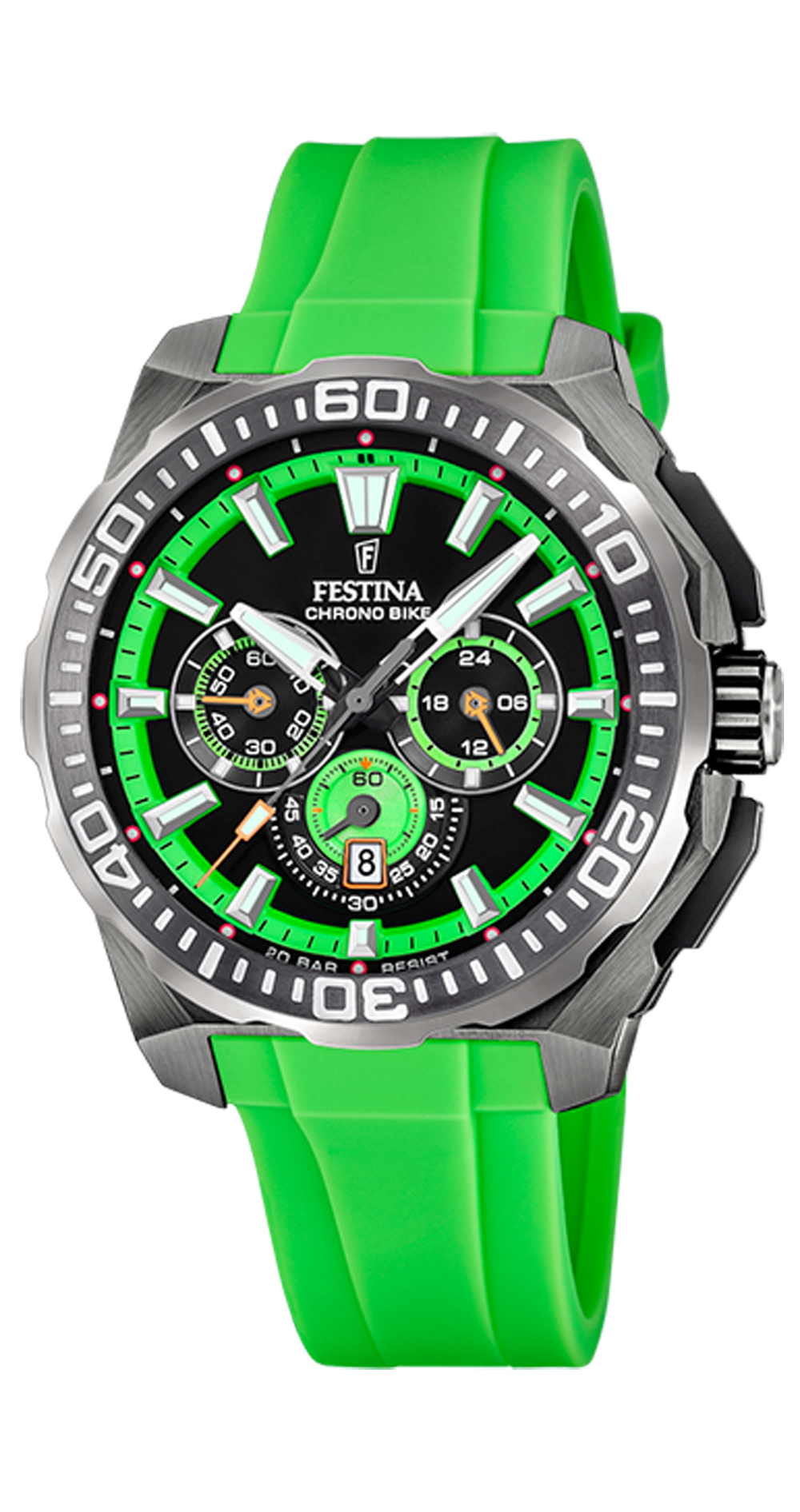 FESTINA CHRONO BIKE GRÜN HERREN UHR F20725/3 FESTINA CHRONO BIKE GRÜN HERREN UHR F20725/3