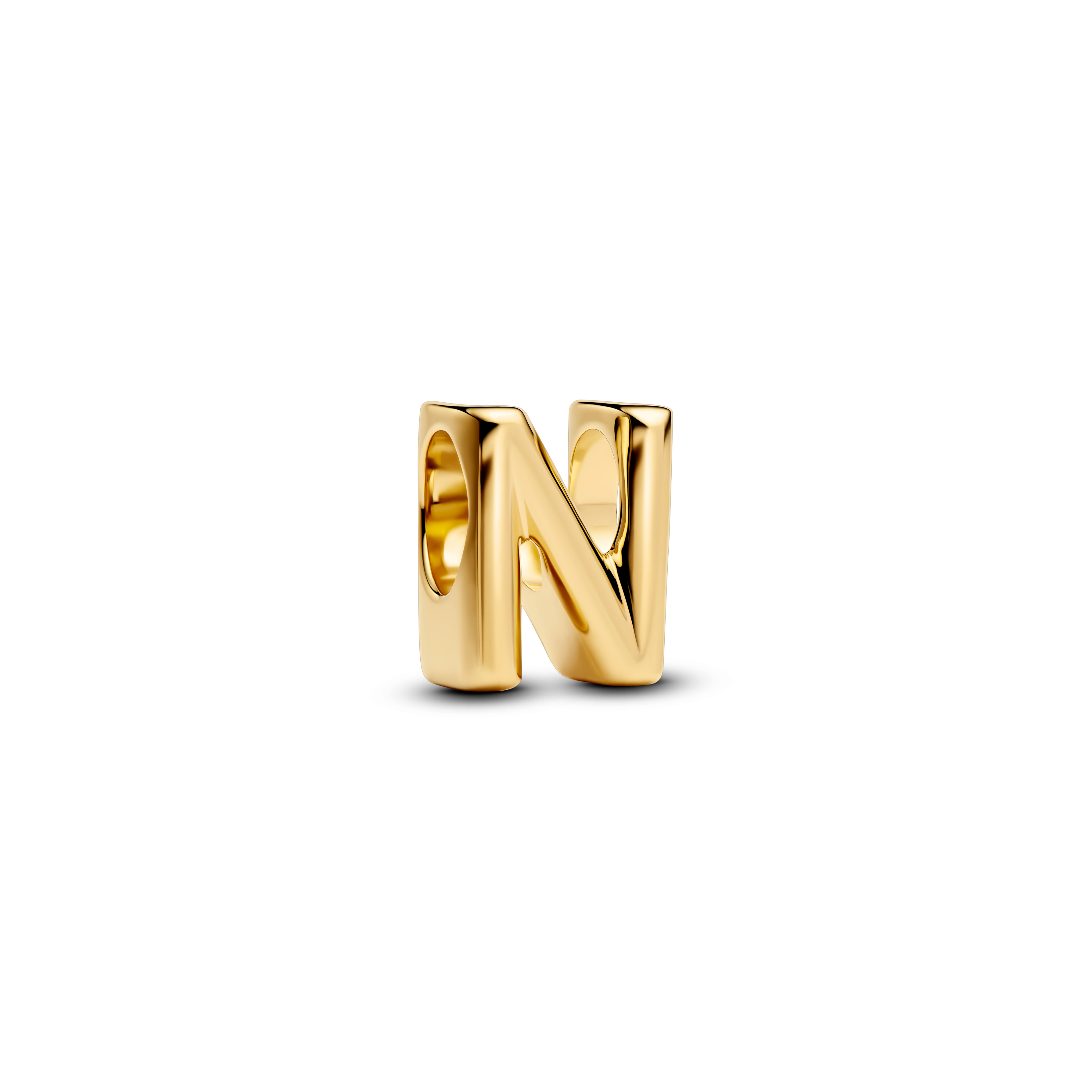 Pandora Moments Buchstabe N Alphabet-Charm 763960C00 Pandora Moments Buchstabe N Alphabet-Charm 763960C00