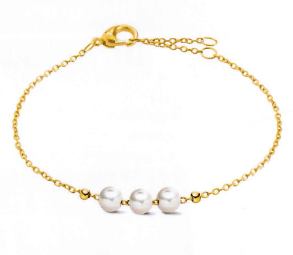 Boccia Titanium Perl-Armband 03072-02