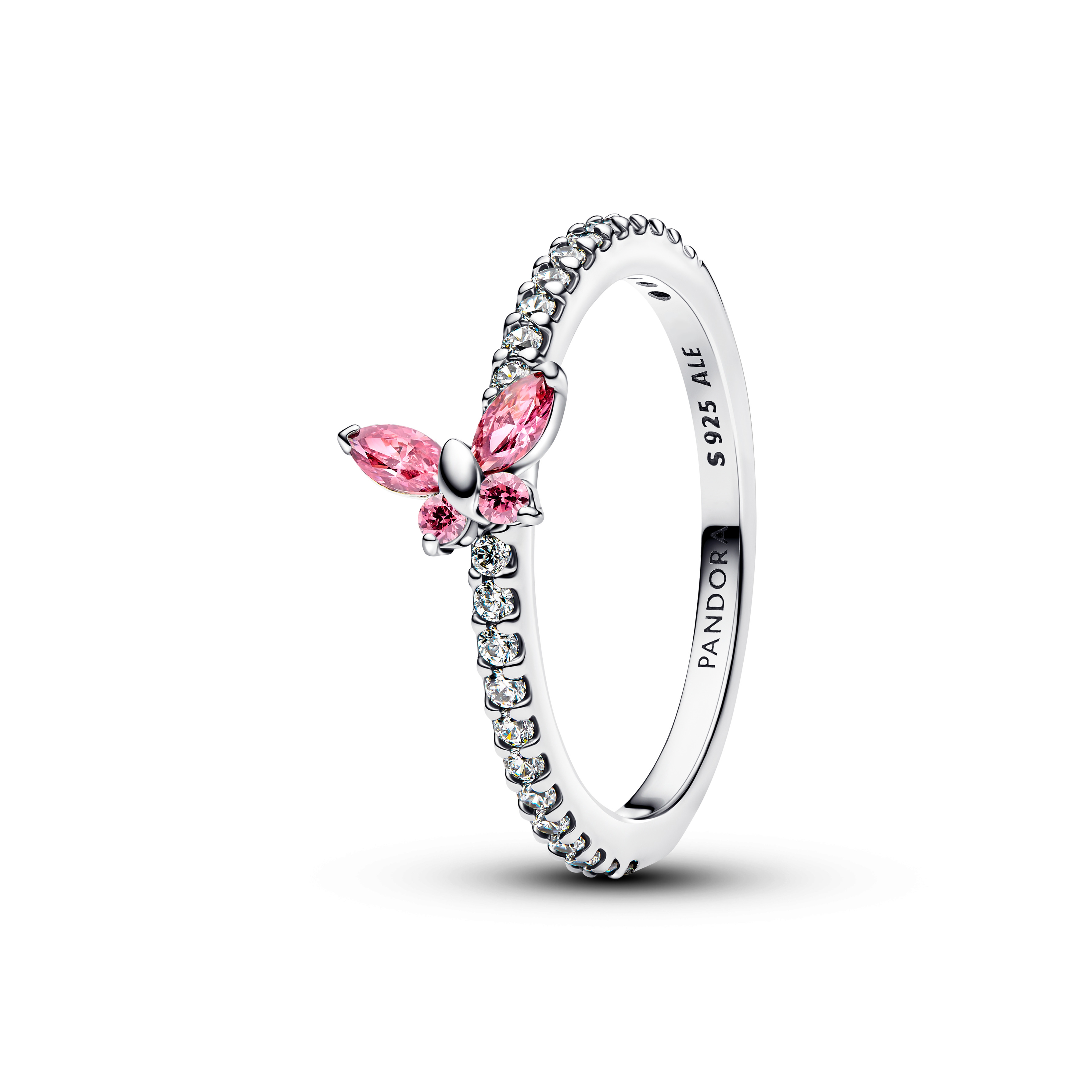 Pandora Timeless Funkelnder Schmetterlingsring 194269C02-56