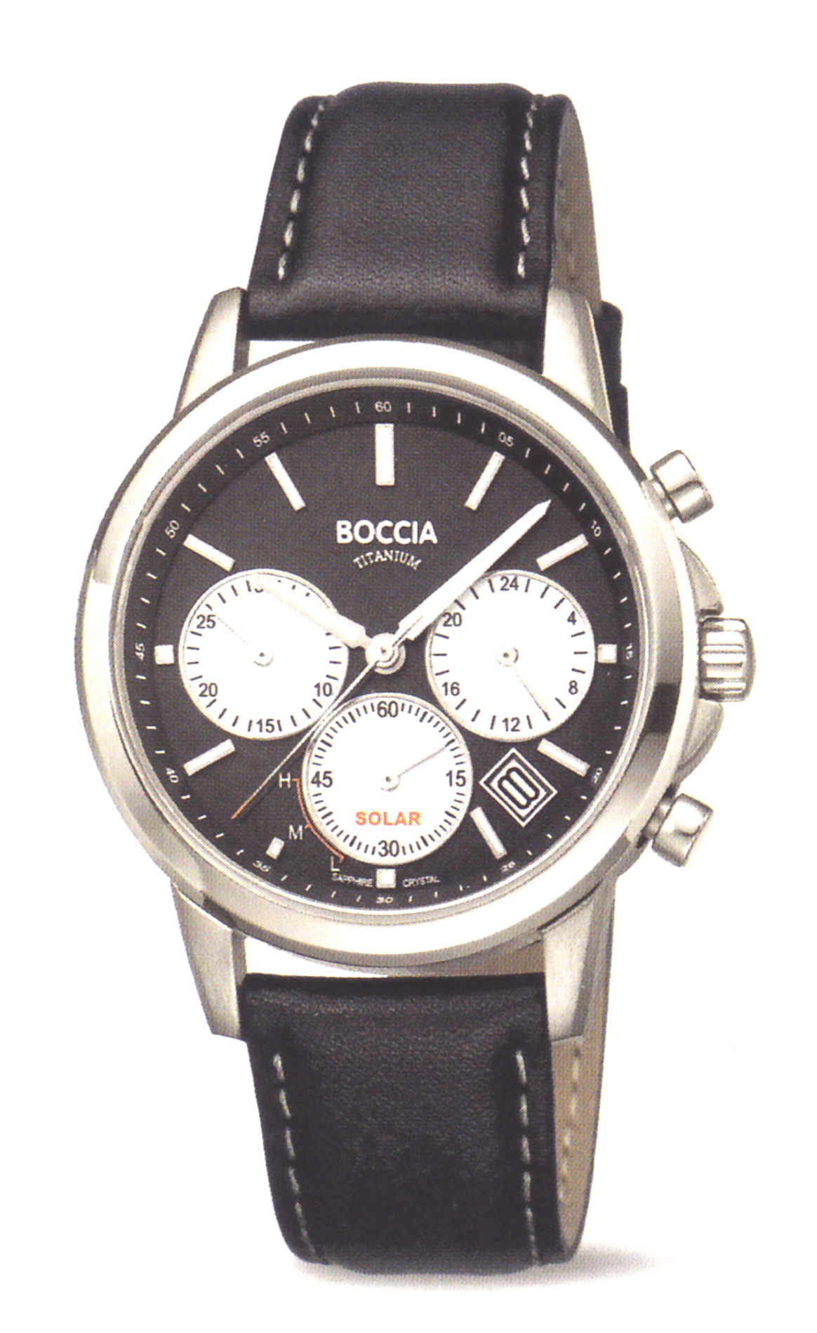 Boccia Herrenuhr SOLAR 3742-01 Boccia Herrenuhr SOLAR 3742-01