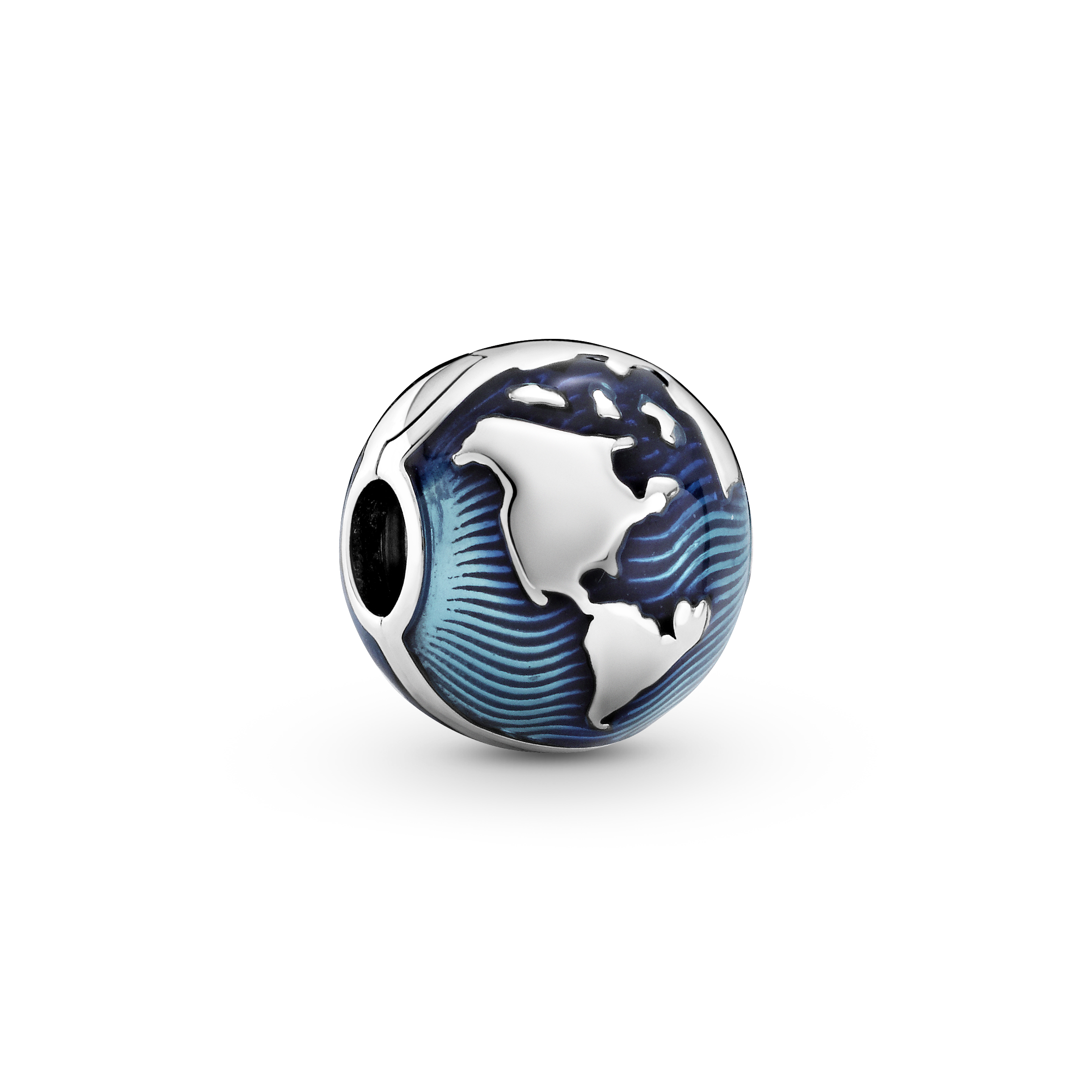 Pandora Moments Blauer Globus Clip 799429C01 Pandora Moments Blauer Globus Clip 799429C01
