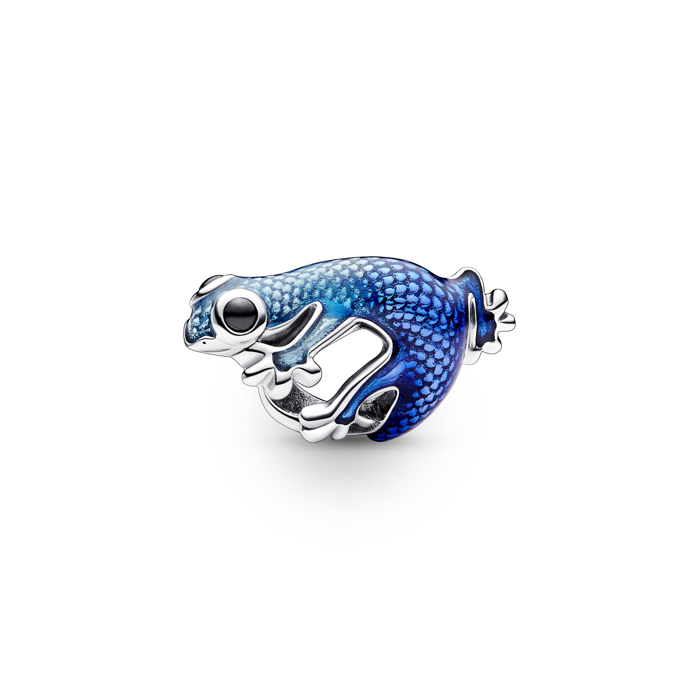 Pandora Metallic-Blaues Gecko Charm 792701C01 Pandora Metallic-Blaues Gecko Charm 792701C01