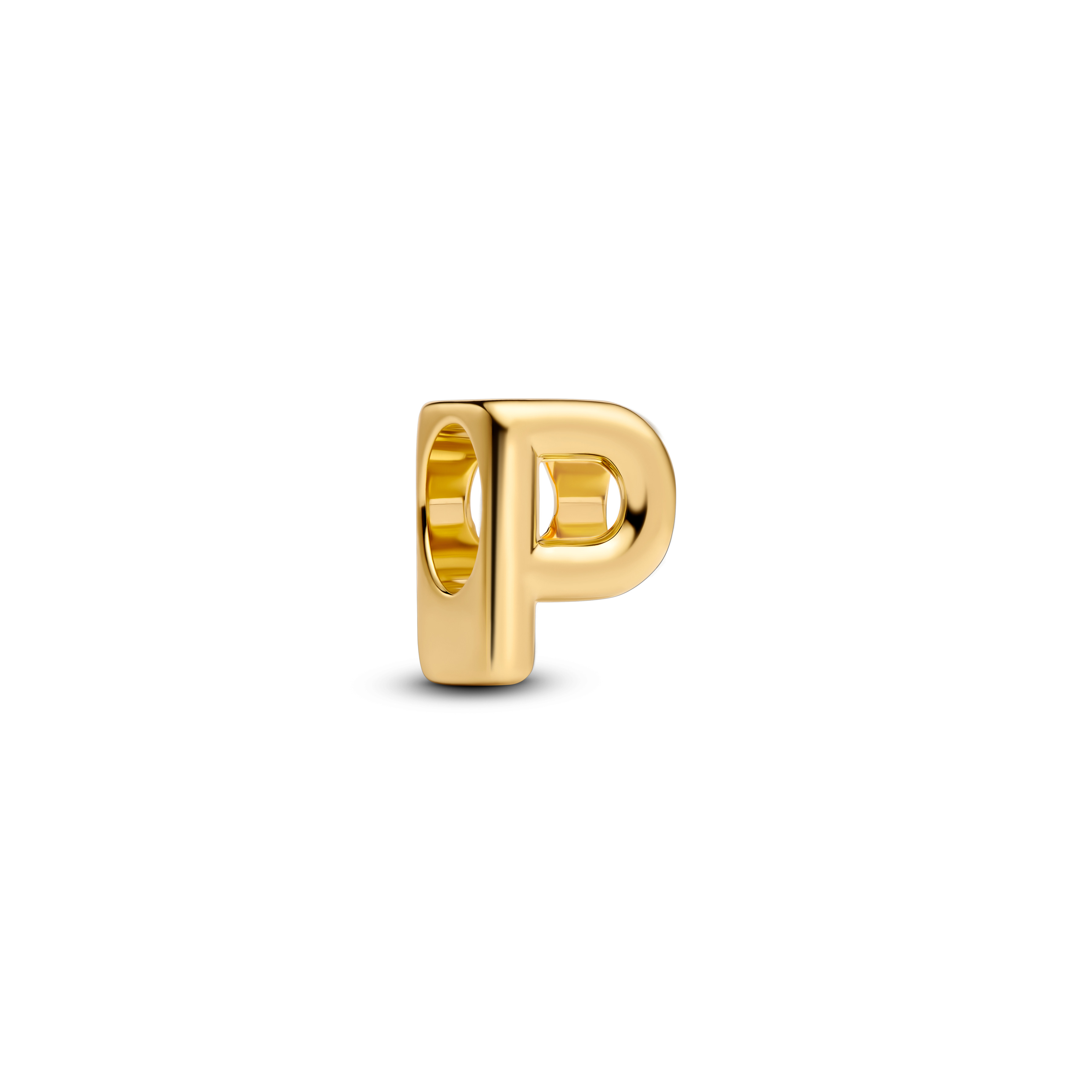 Pandora Moments Buchstabe P Alphabet-Charm 763962C00