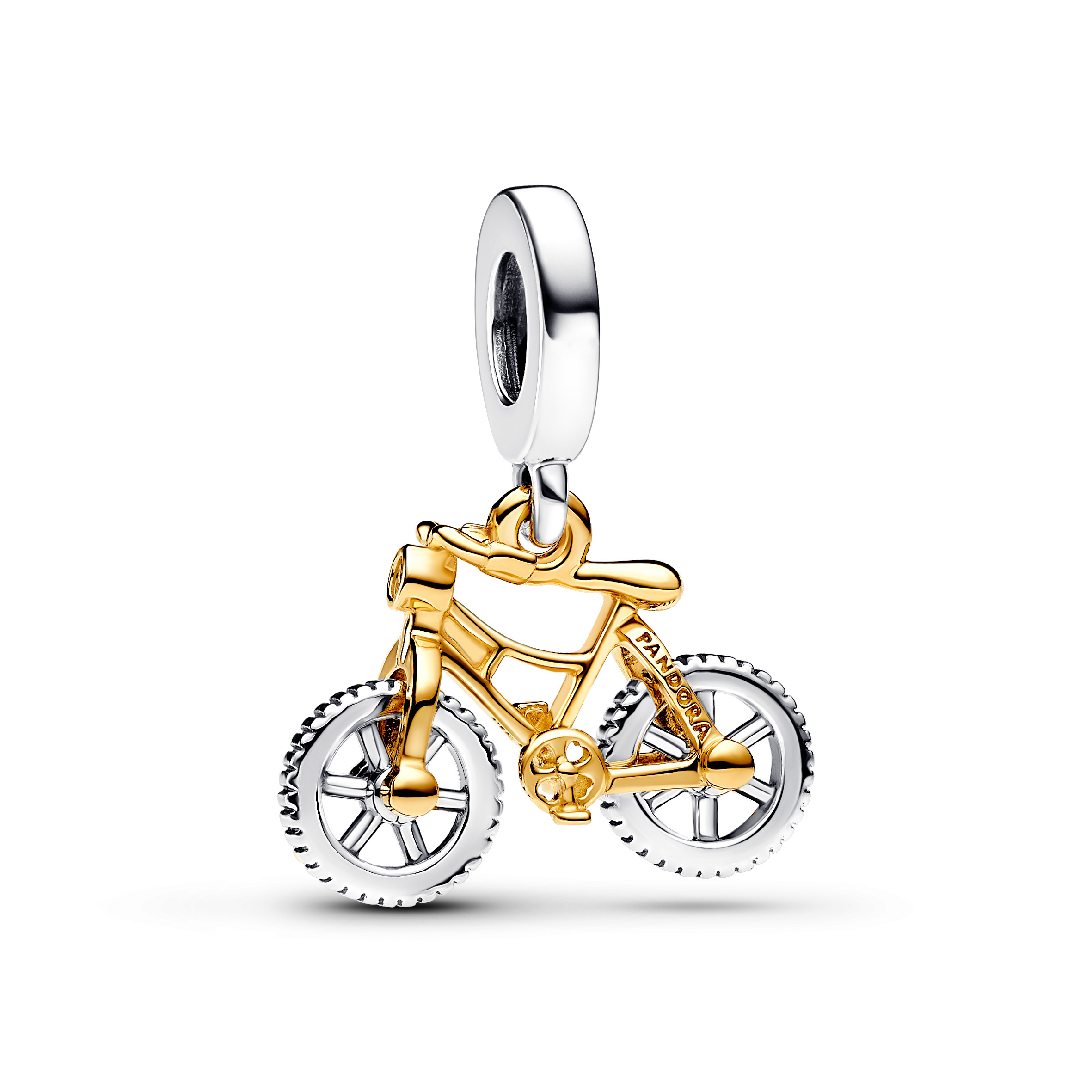 Pandora Moments Charm Anhänger Zweifarbiges Fahrrad  763354C01