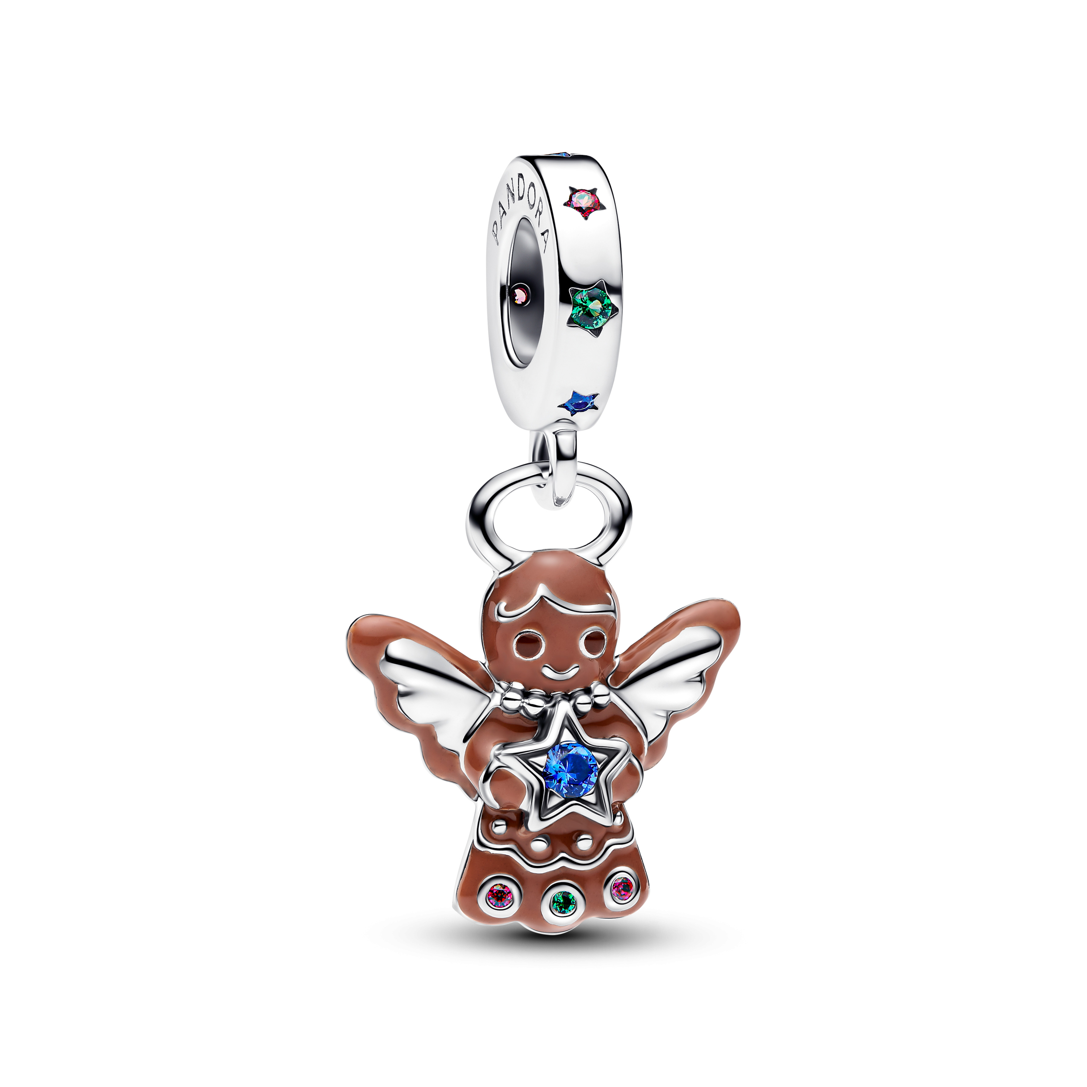 Pandora Moments Lebkuchen-Engel Charm-Anhänger 794247C01
