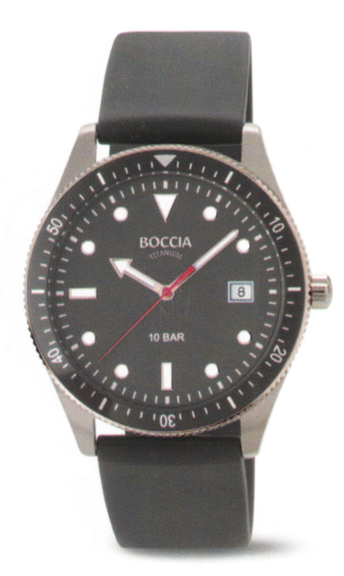 Boccia Titan Herrenuhr Sport 3664-01