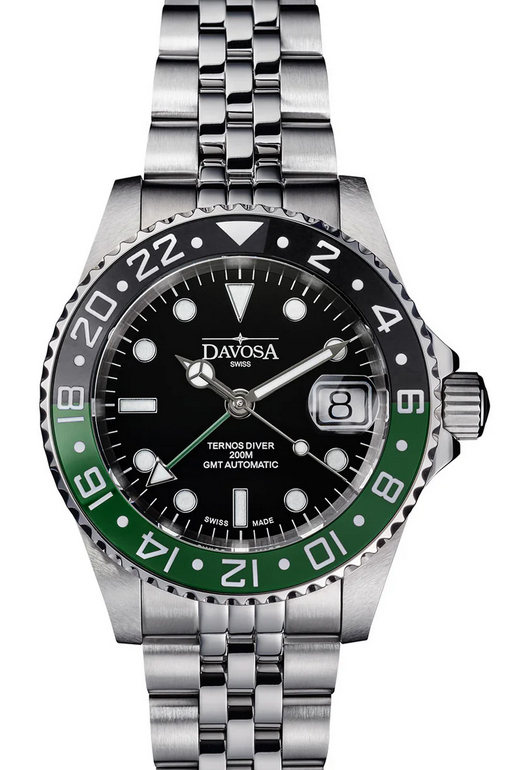 DAVOSA Ternos Professional GMT Automatic Herrenuhr 161.590.07 DAVOSA Ternos Professional GMT Automatic Herrenuhr 161.590.07