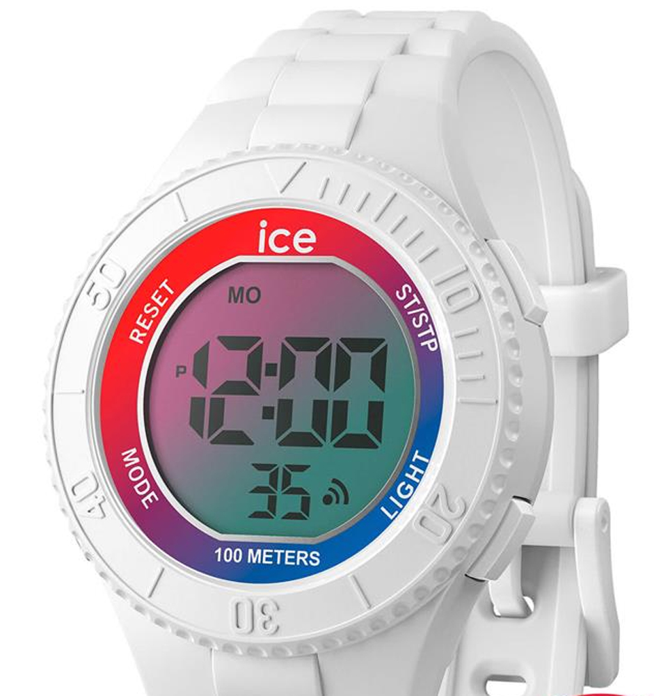 ICE digit - Sunset rainbow - White - Small 021397 ICE digit - Sunset rainbow - White - Small 021397