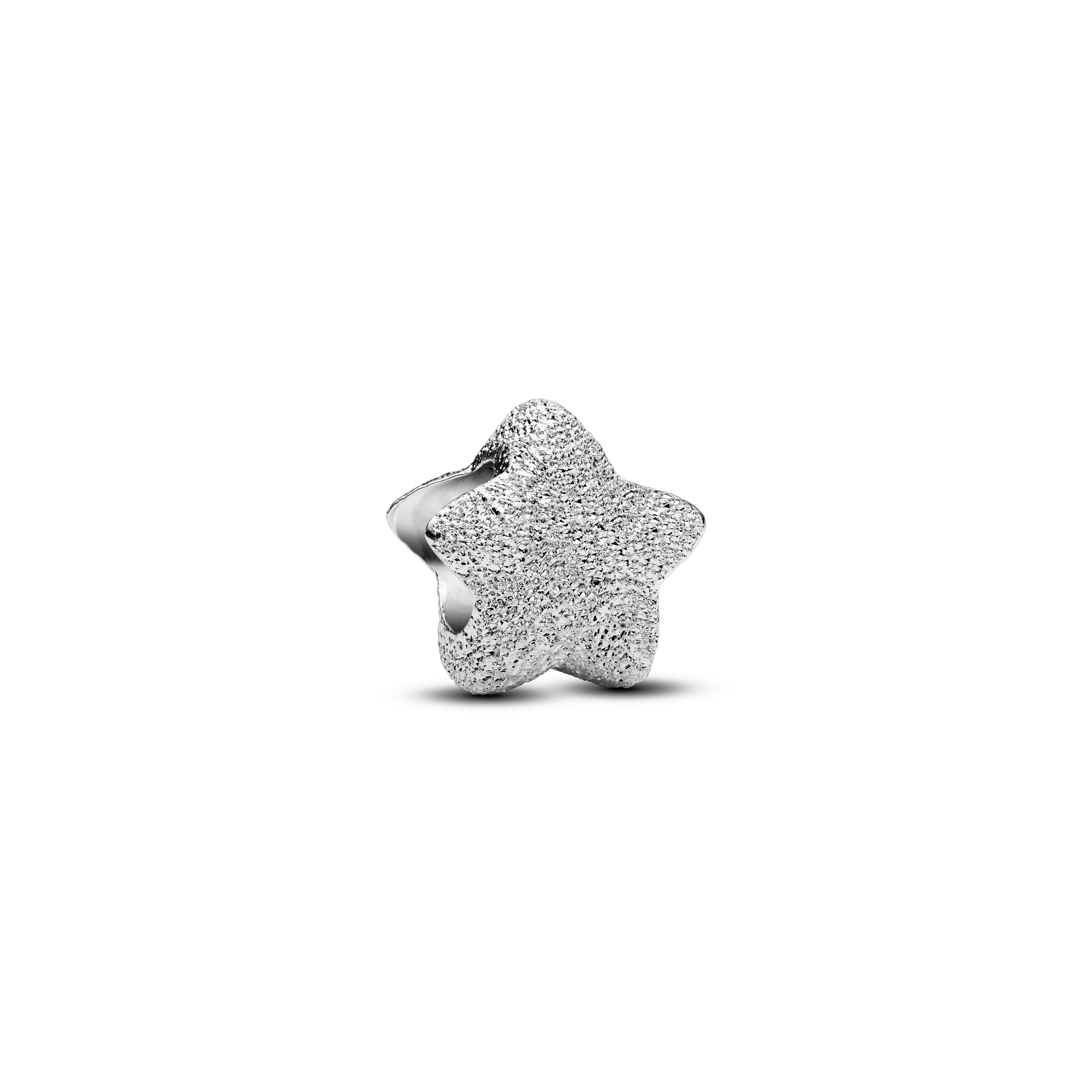 Pandora Moments Strukturierter Stern Mini Charm 794050C00