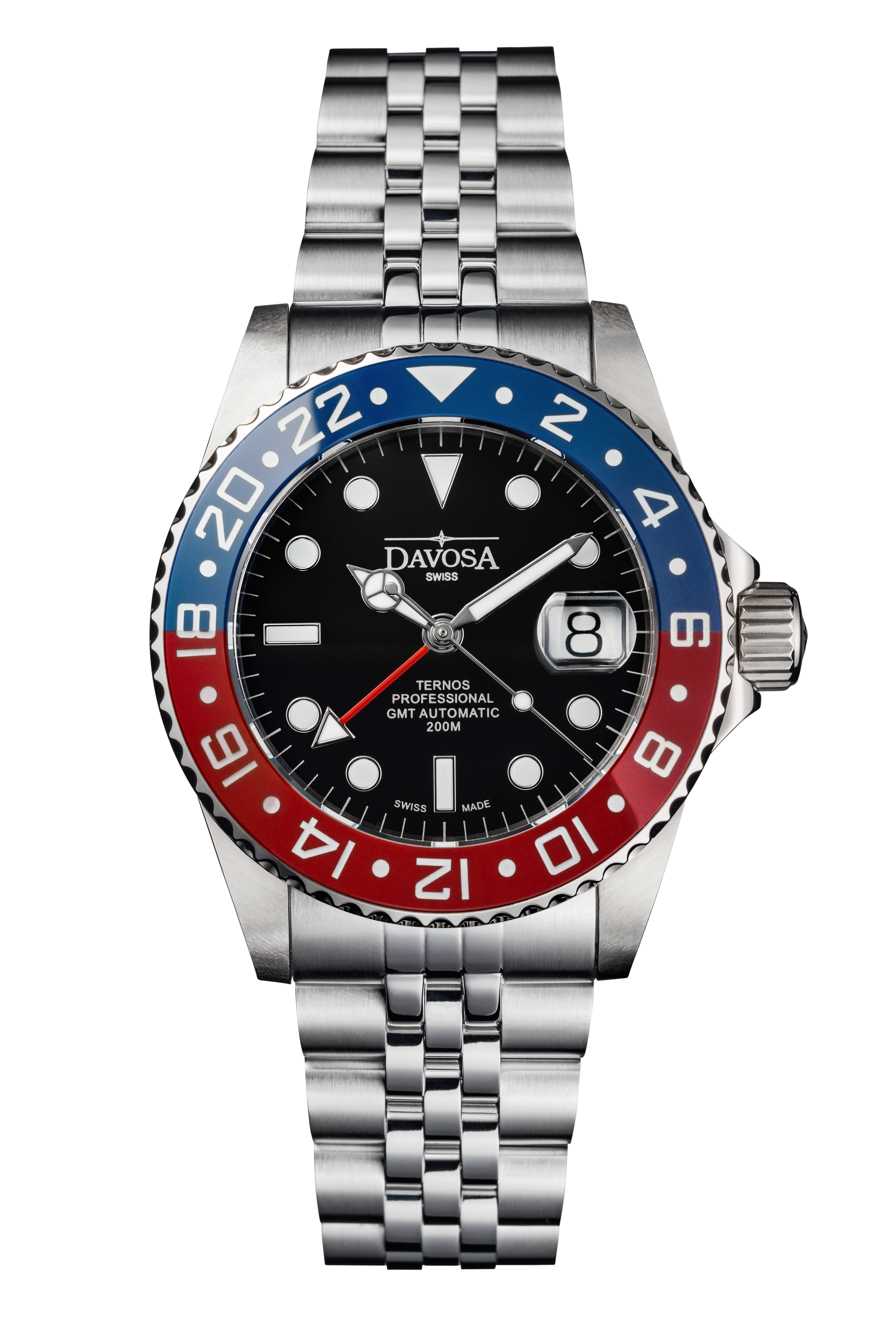 DAVOSA Ternos Professional GMT Automatic Herrenuhr 161.571.06 DAVOSA Ternos Professional GMT Automatic Herrenuhr 161.571.06