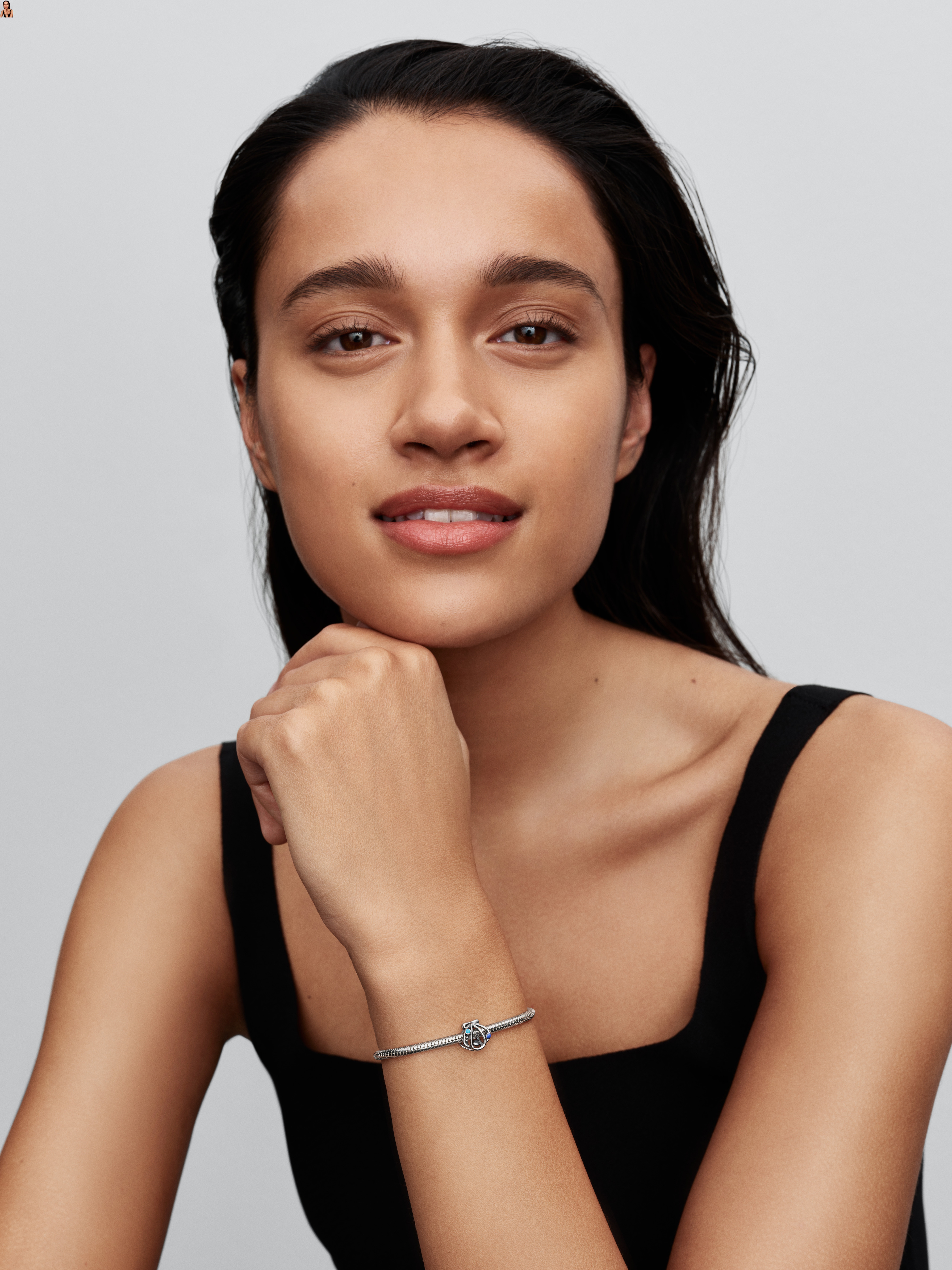 Pandora Moments Schlangen-Gliederarmband 594595C00-19