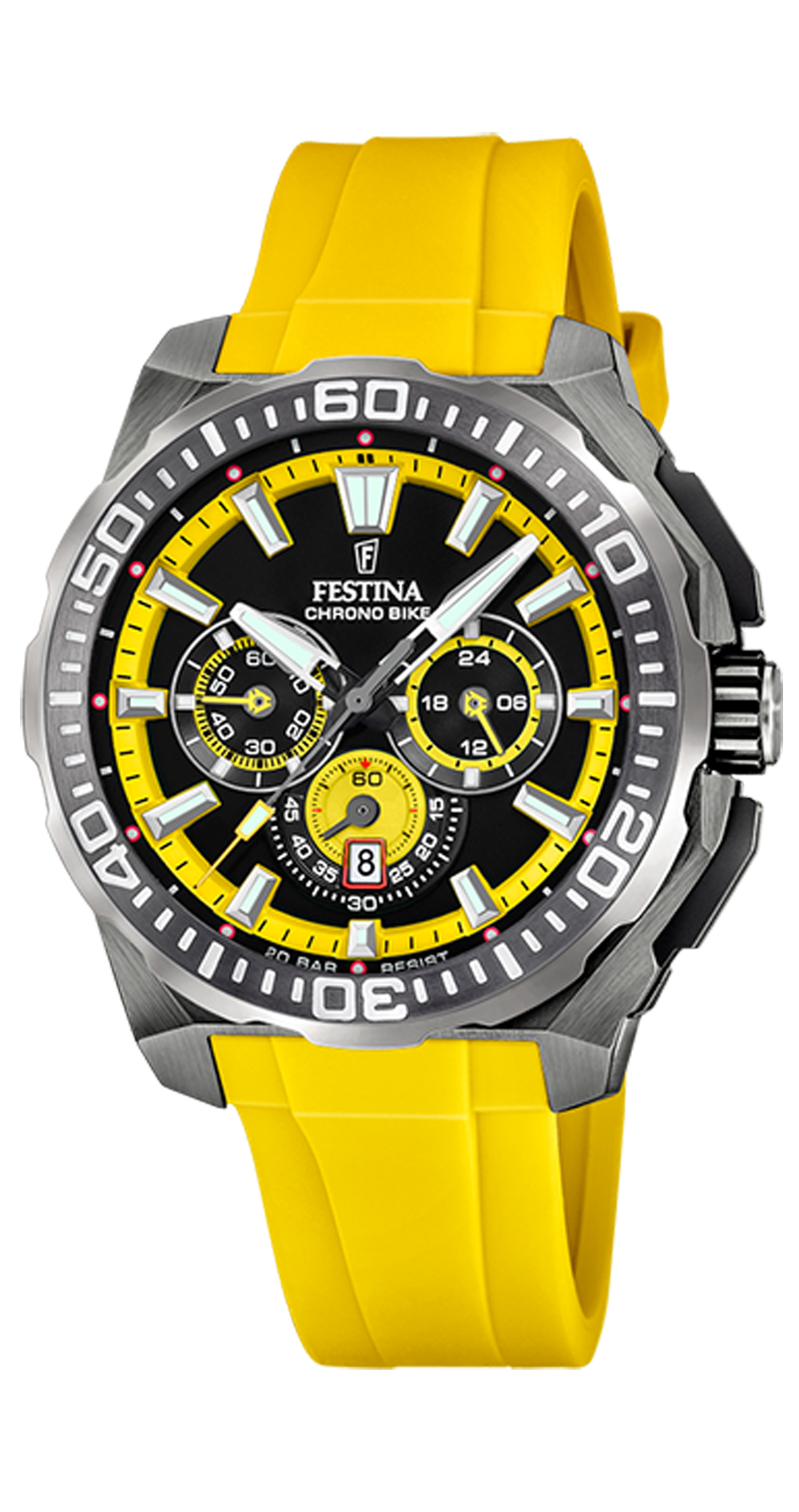 FESTINA CHRONO BIKE GELB HERREN UHR F20725/1 FESTINA CHRONO BIKE GELB HERREN UHR F20725/1