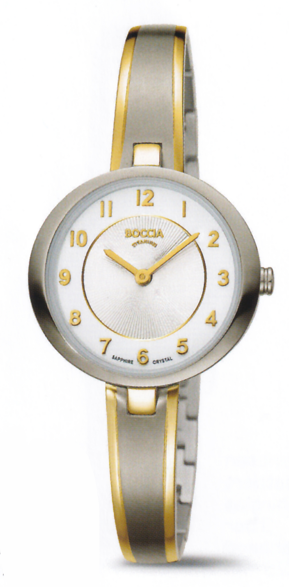 Boccia Titanium Damenuhr 3377-01