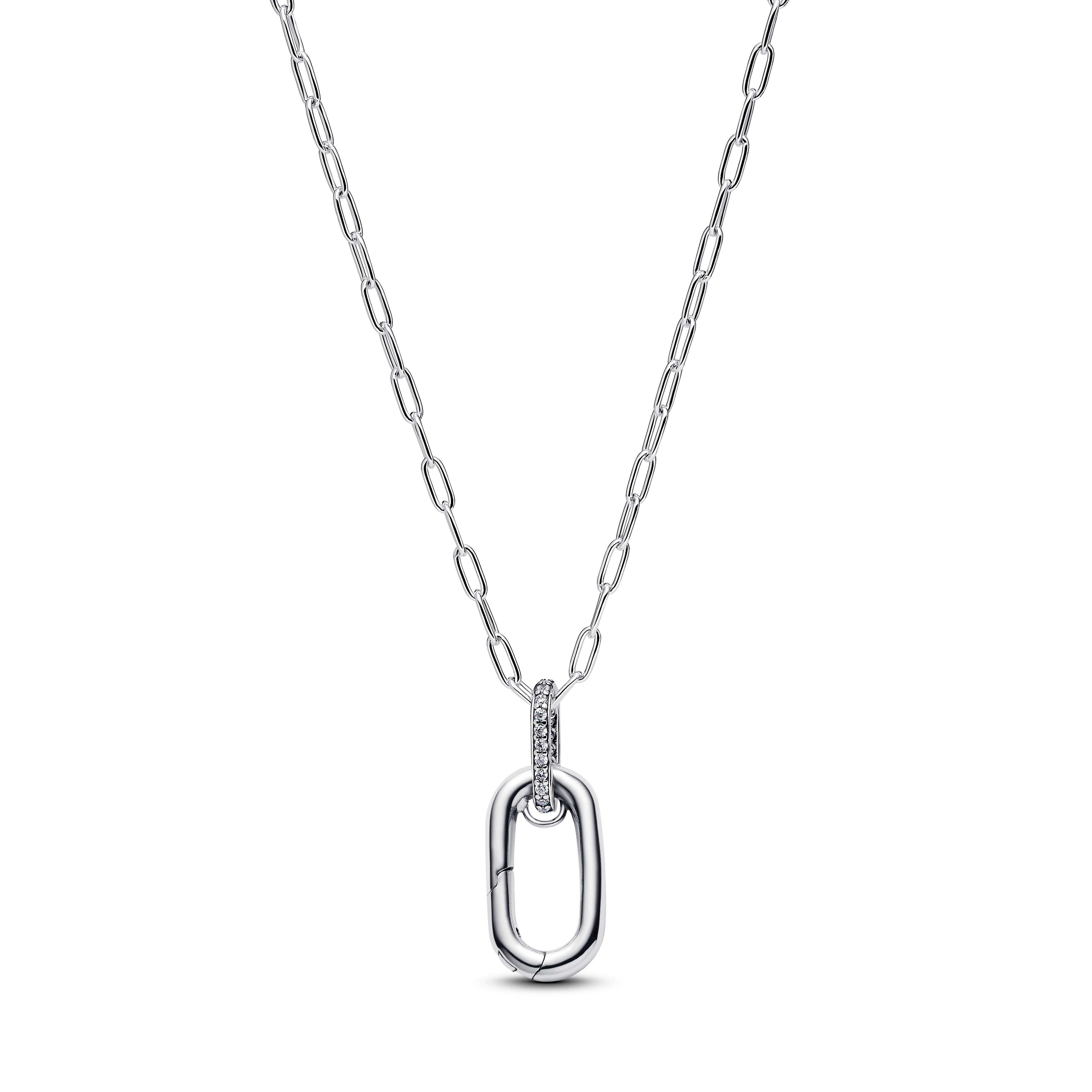 Pandora ME Anhänger-Halskette mit aufklappbarem Glied 394086C01-50 Pandora ME Anhänger-Halskette mit aufklappbarem Glied 394086C01-50
