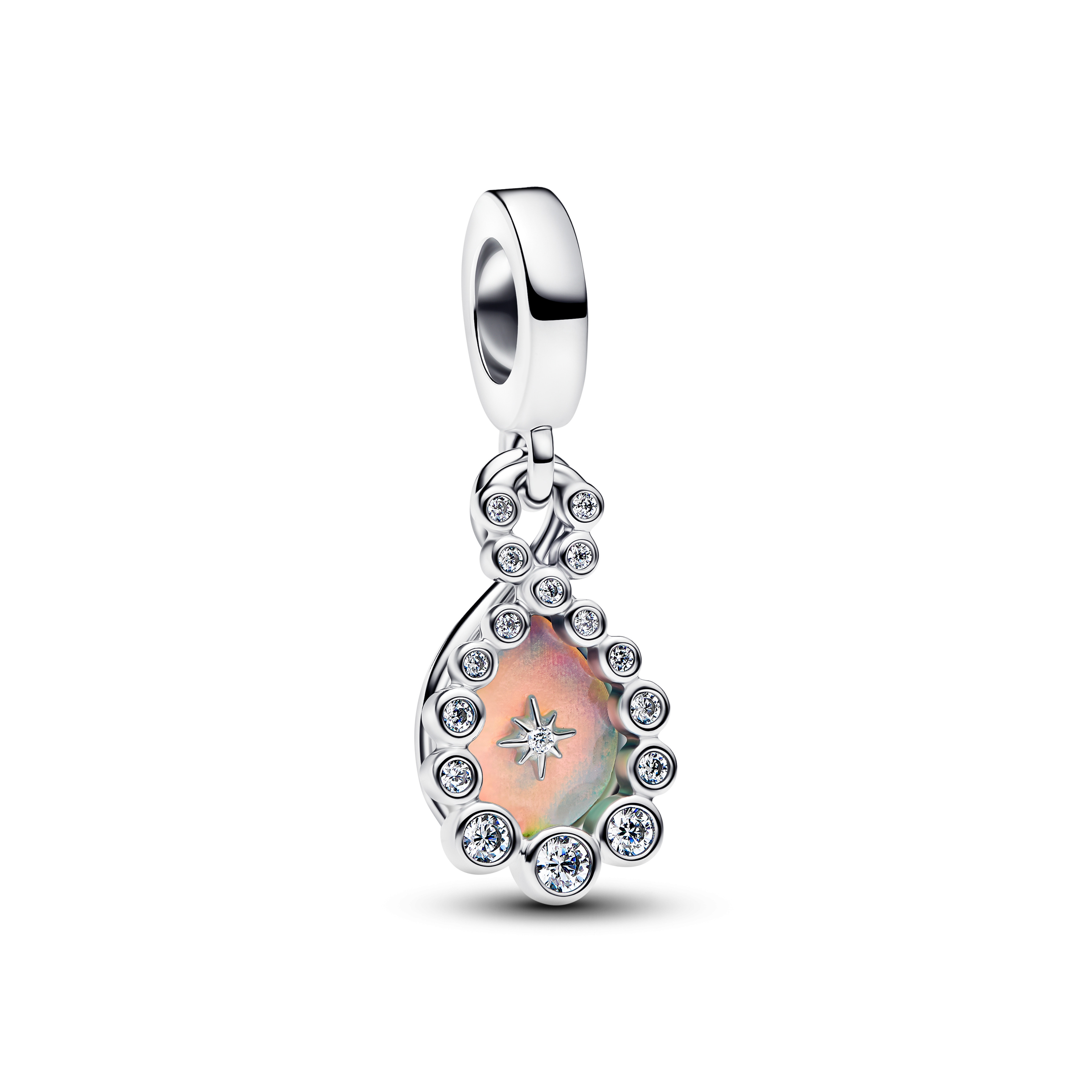 Pandora Moments Opaleszierender Infinity Doppel-Charm-Anhänger 794251C01 Pandora Moments Opaleszierender Infinity Doppel-Charm-Anhänger 794251C01