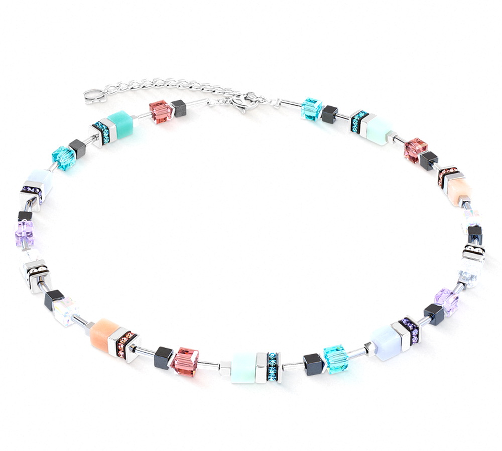 COEUR DE LION GeoCUBE® Precious Motion Halskette Sorbet 3017101580